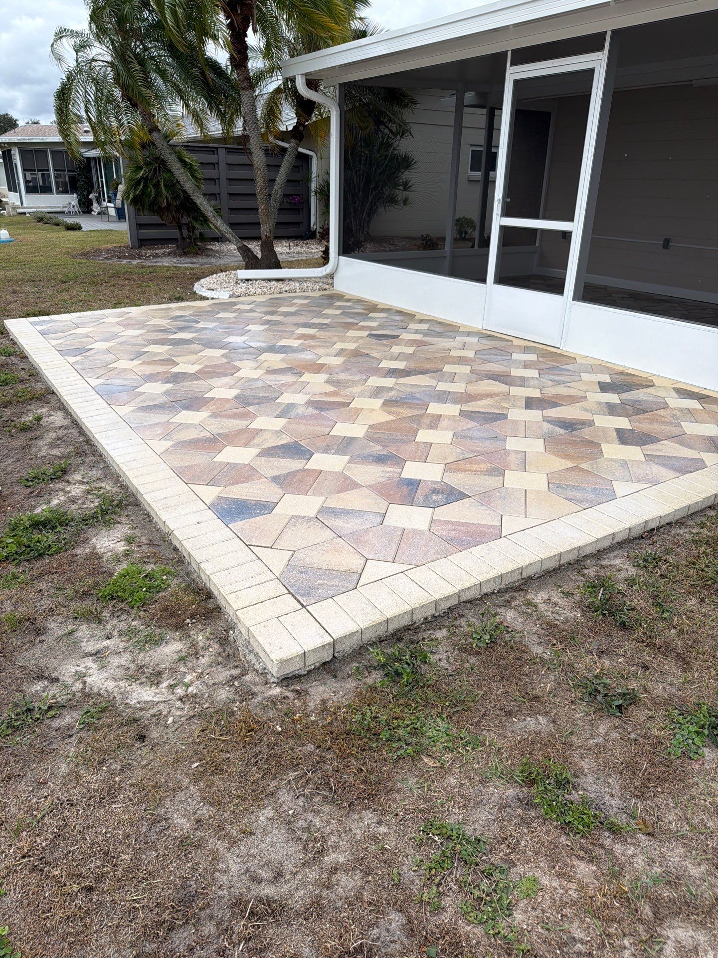 Paver Sealing for Sun City Center Waterfront Patio by Supreme Paver Experts