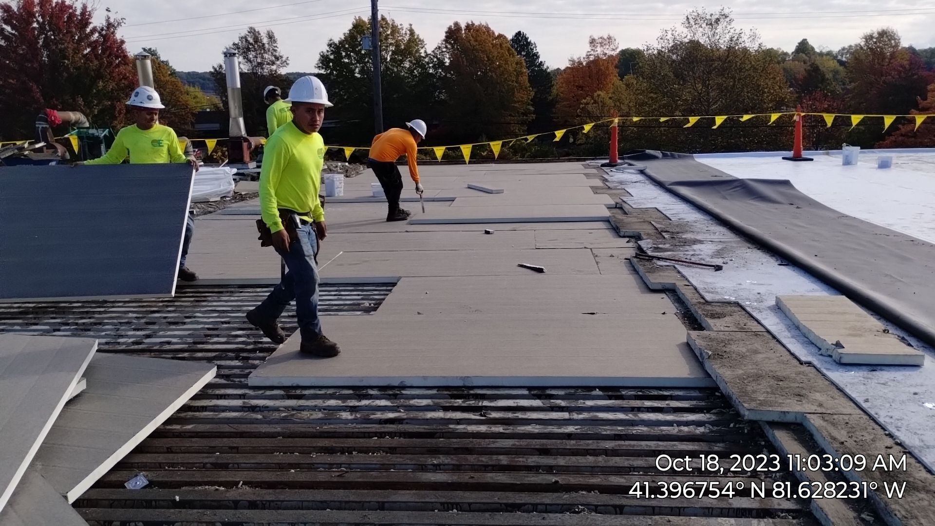 Roof Replacement at Cleveland Metroparks by Gold Star Roofing LLC 