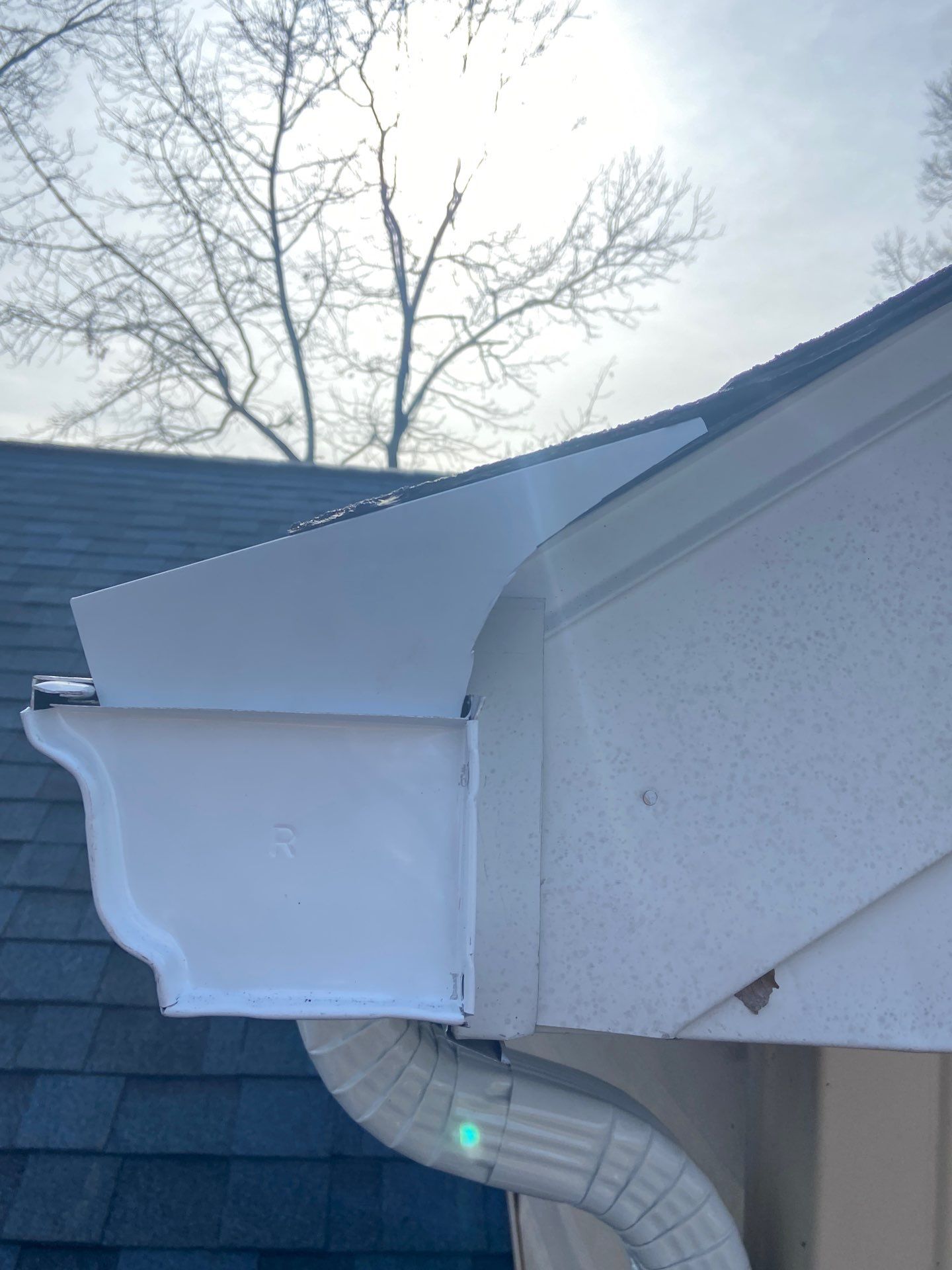 Gutter Installation using 6 Inch White Gutters  by Storm Ready Exteriors