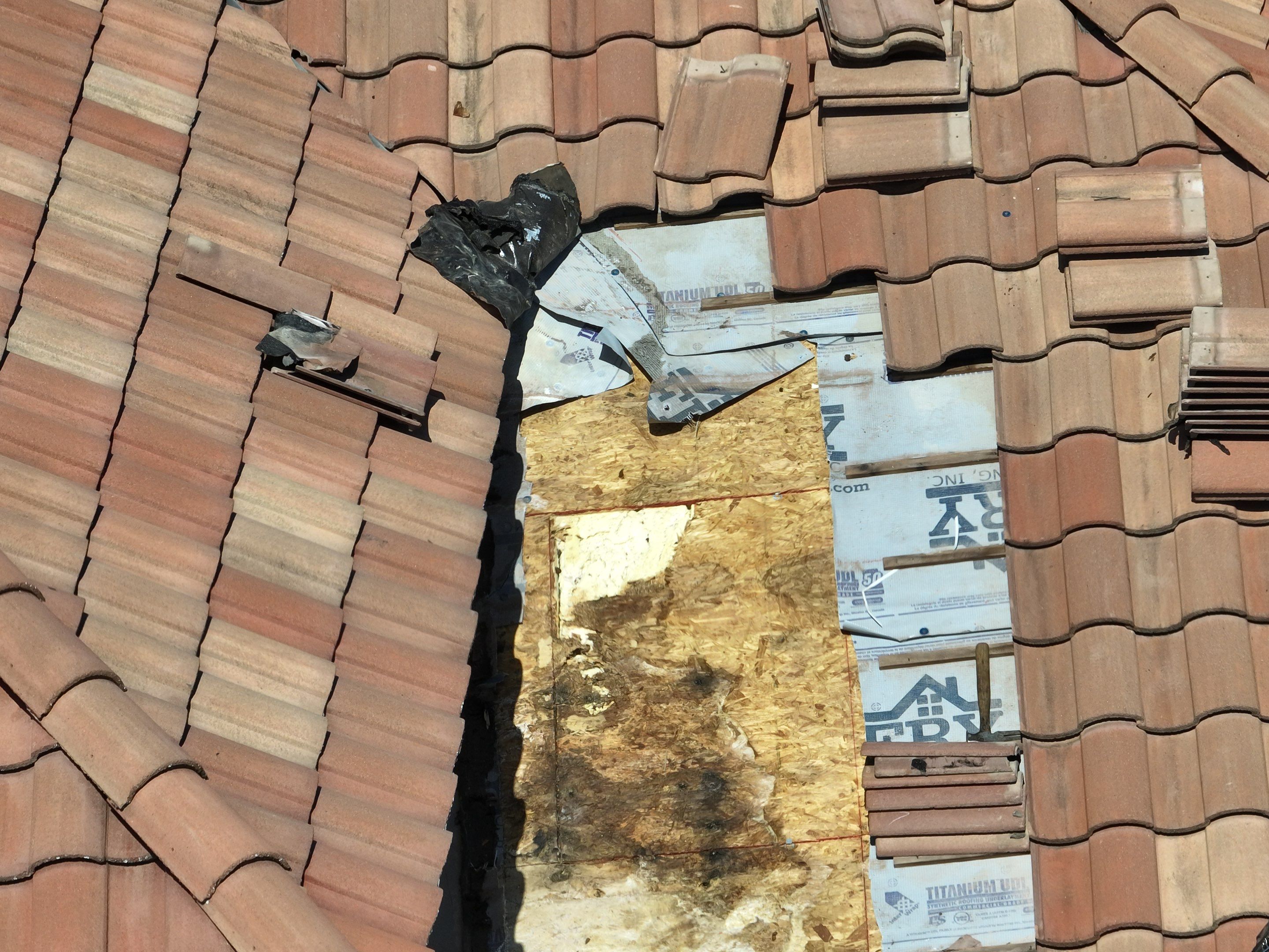 Tile Roof Repair  using Concrete S Tile by Premier Roofing and Contracting