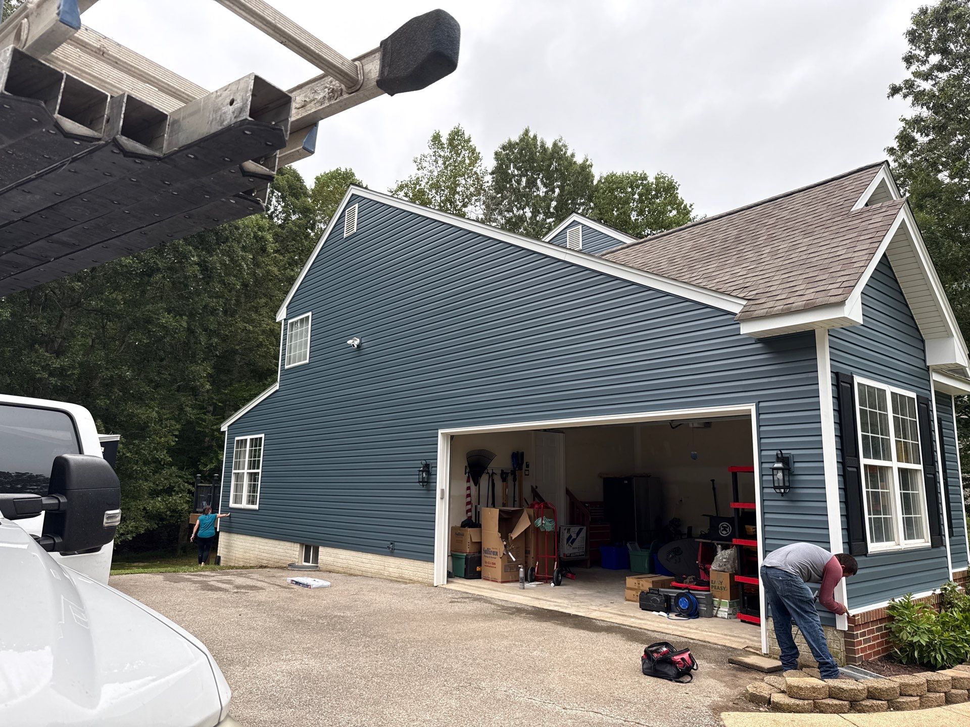 Siding Installation using Vinyl CertainTeed Main Street by ExteriorPros