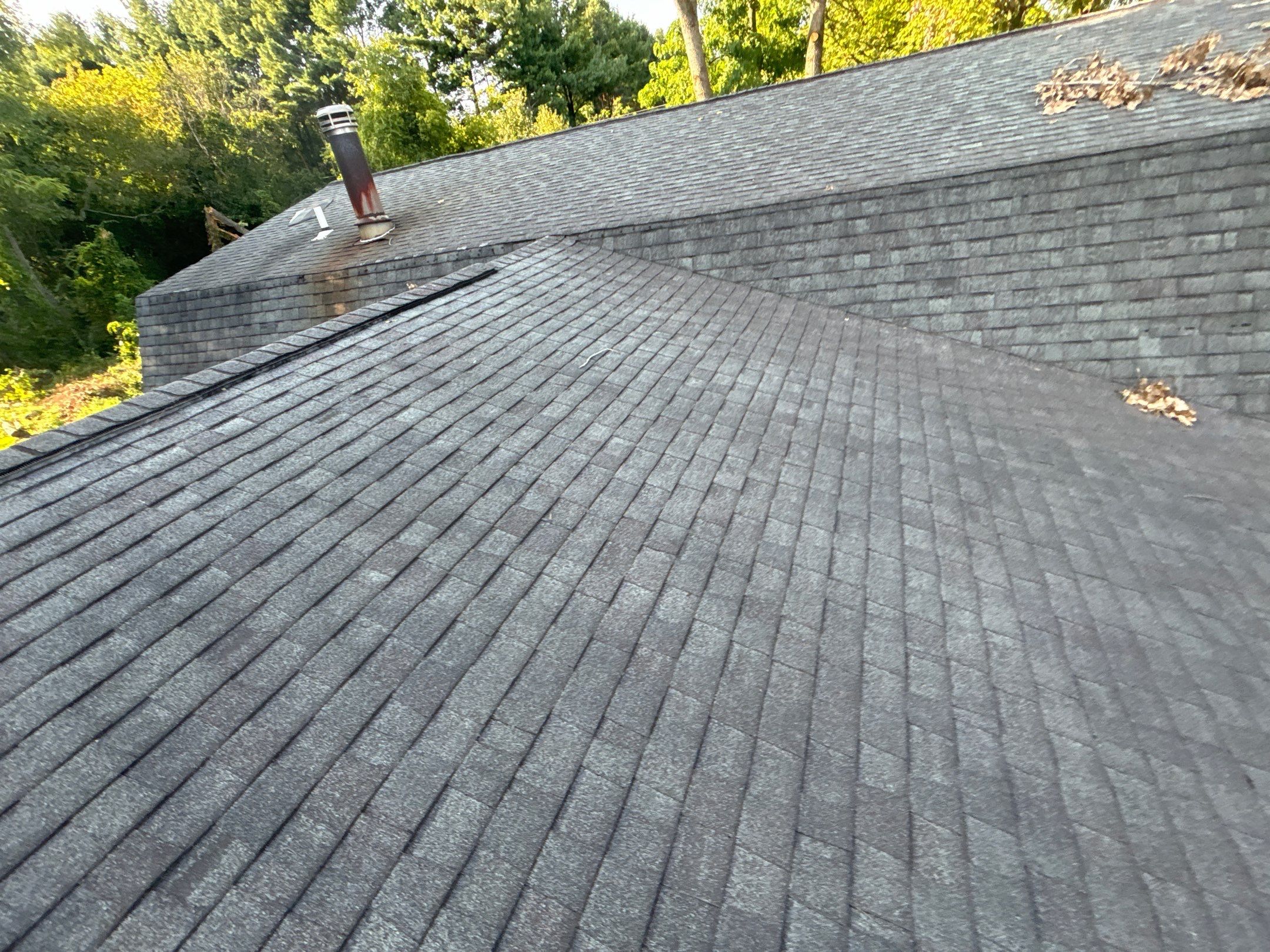 Roof Replacement using Certainteed HD Moire Black by 180 Contractors