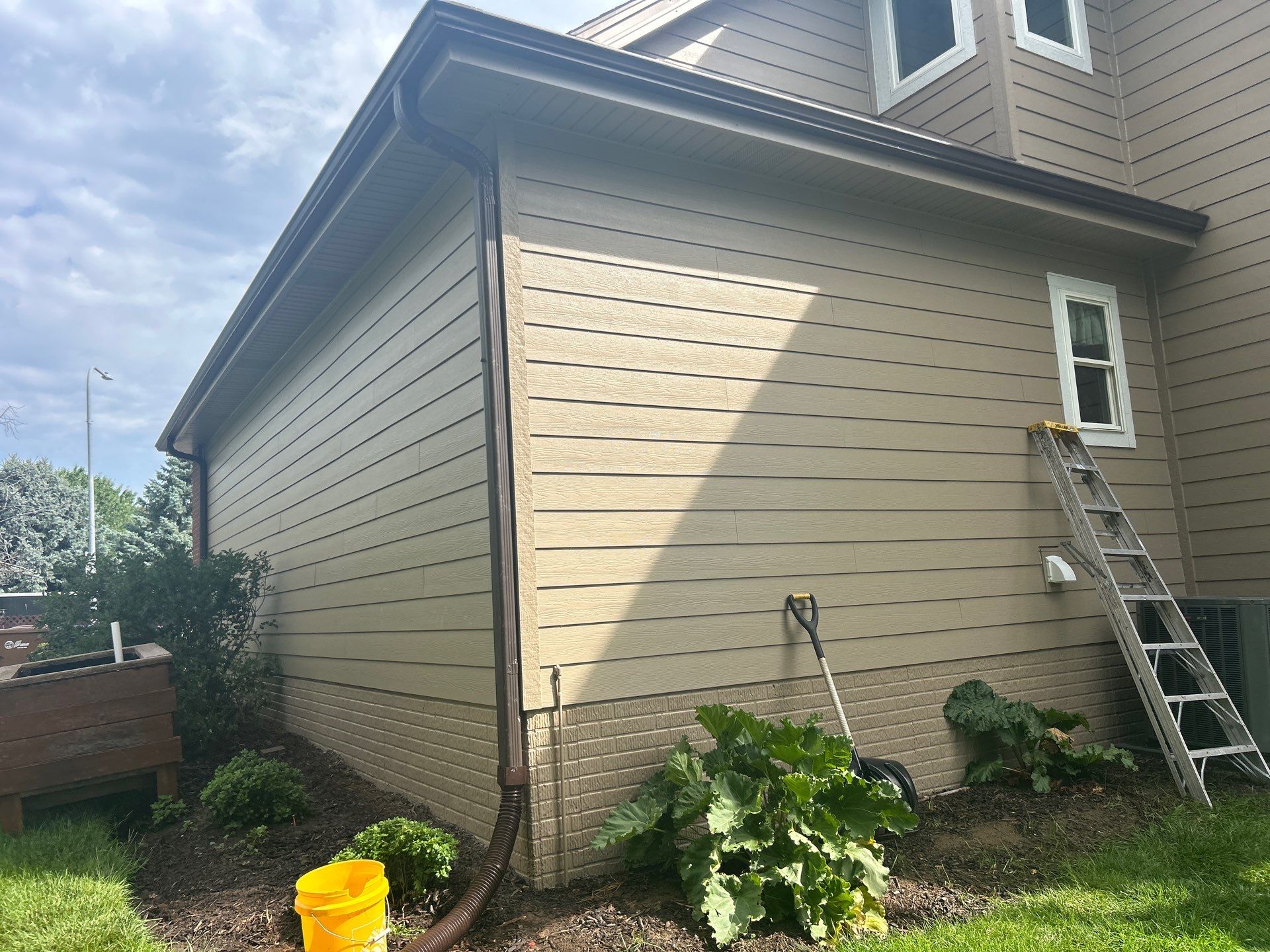 Full James Hardie Fiber Cement Siding Replacement in Bellevue, Nebraska by Carps Complete Exteriors 