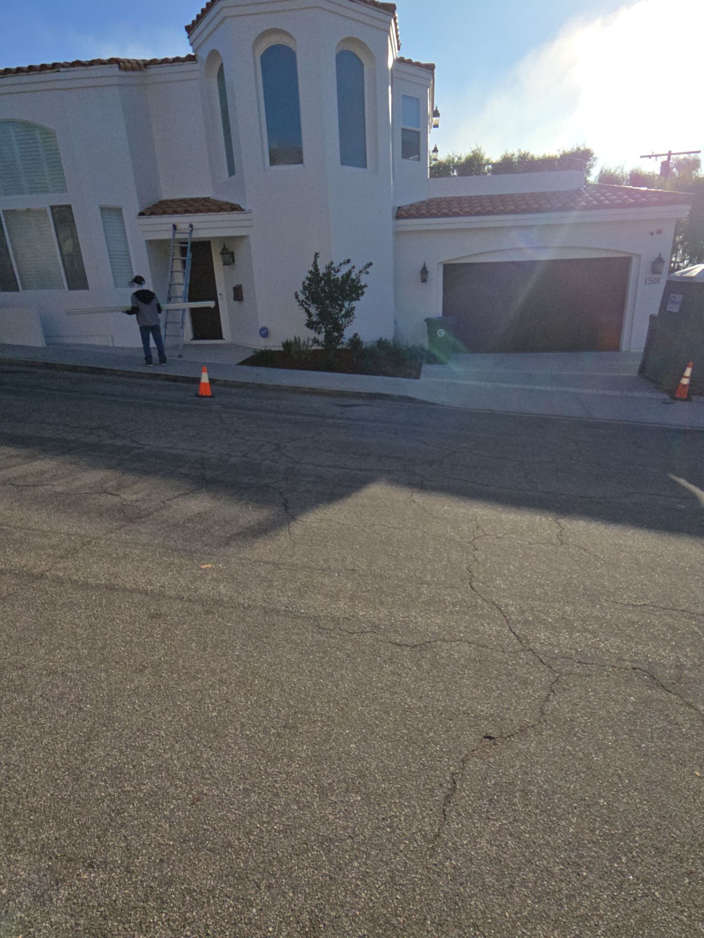 Rain Gutters Project in Manhattan Beach by Insulation Labs