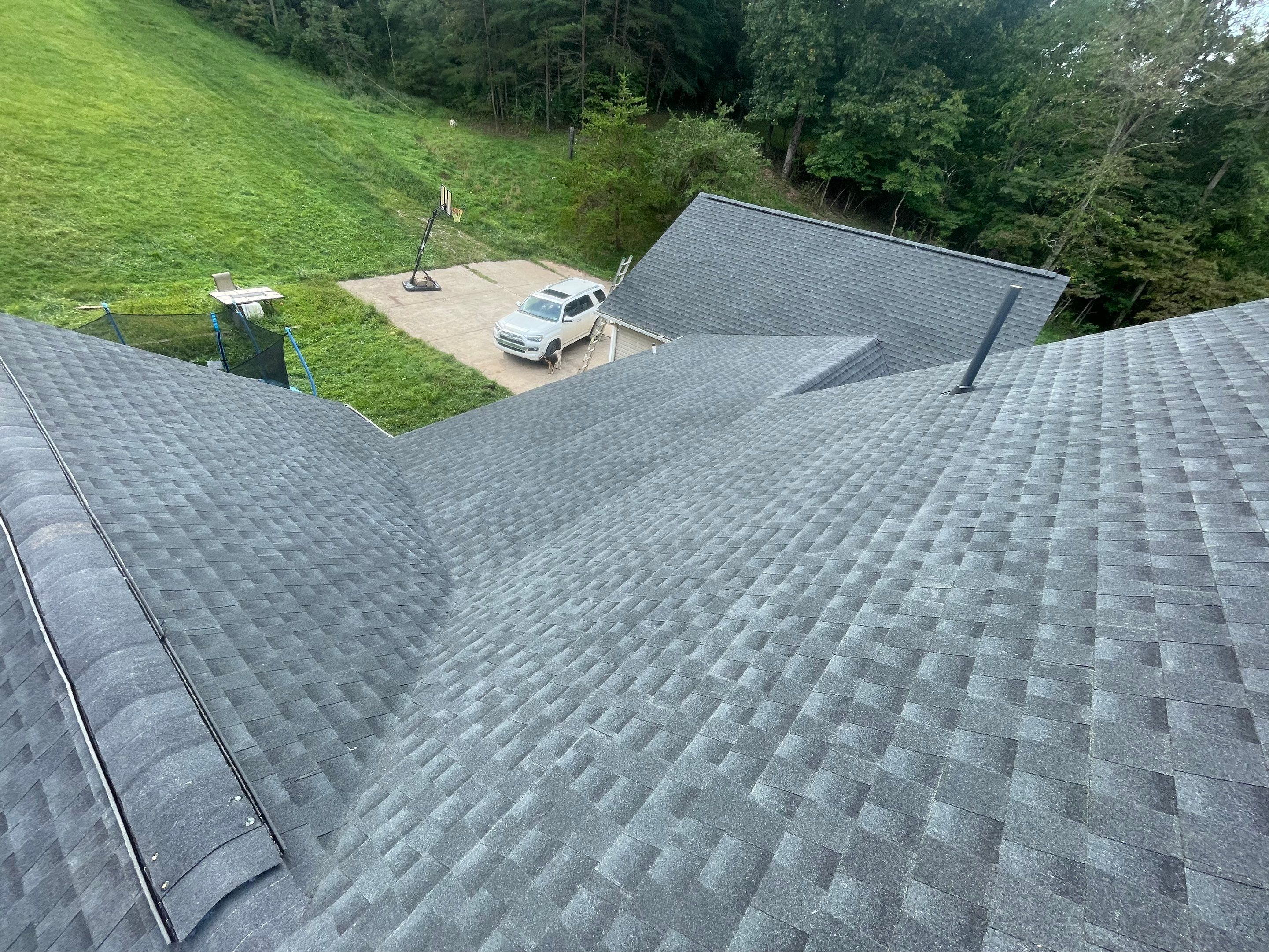 Residential Roofing Installation using GAF Timberline HDZ by Rainstoppers Roofing
