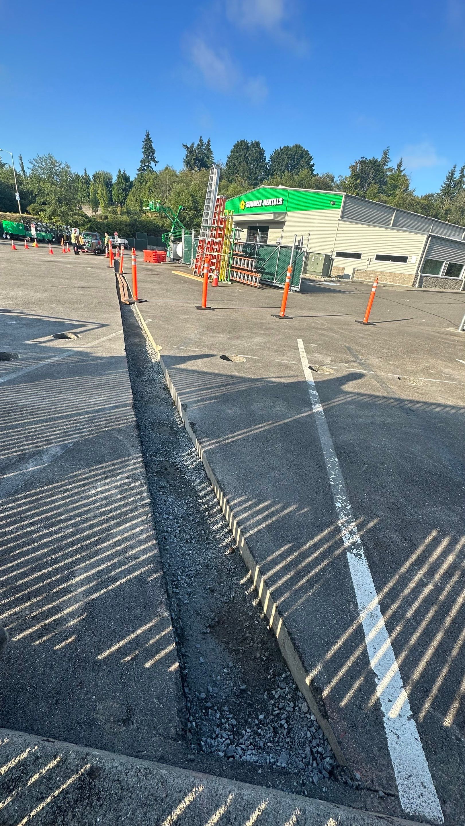 Sunbelt Rentals-By Duane Brooks  by Jireh Asphalt & Concrete Inc 