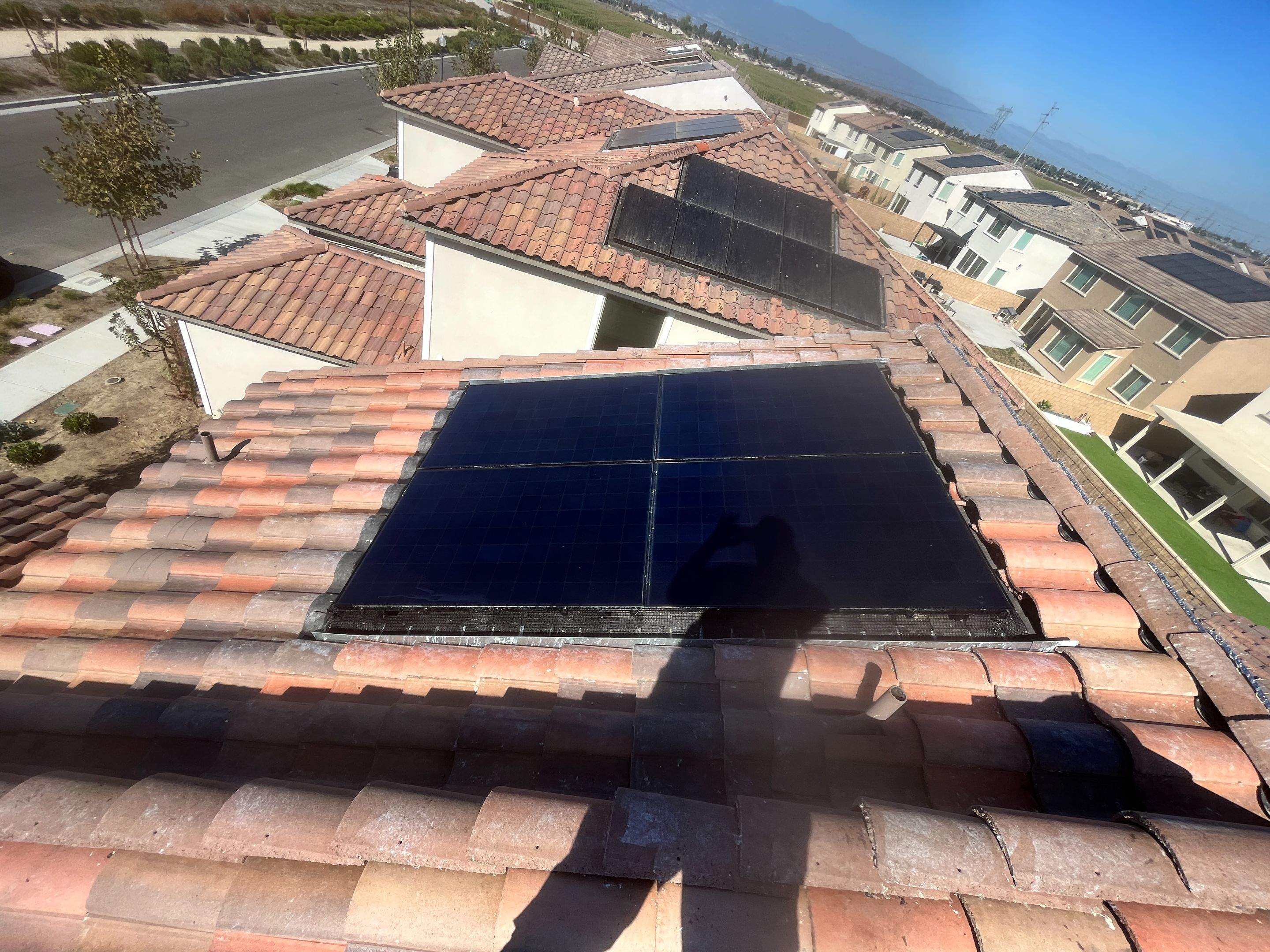 Bird Proofing Solar Panels in Ontario Ca by Palm Coast Solar Cleaning