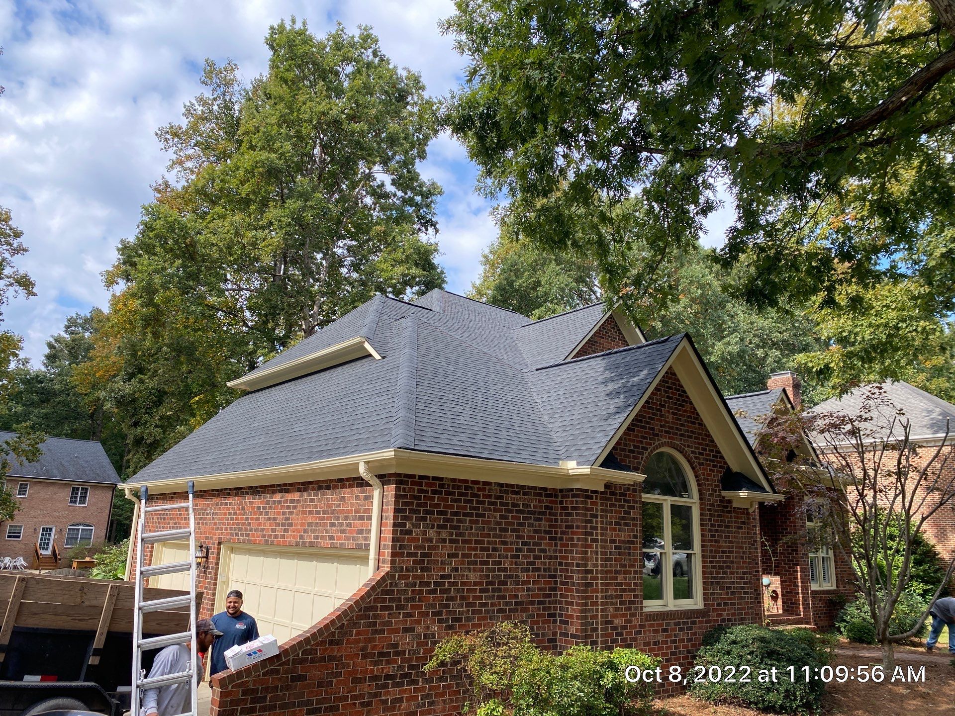 Happy Customer for Life by Just In Time Roofing and Restoration