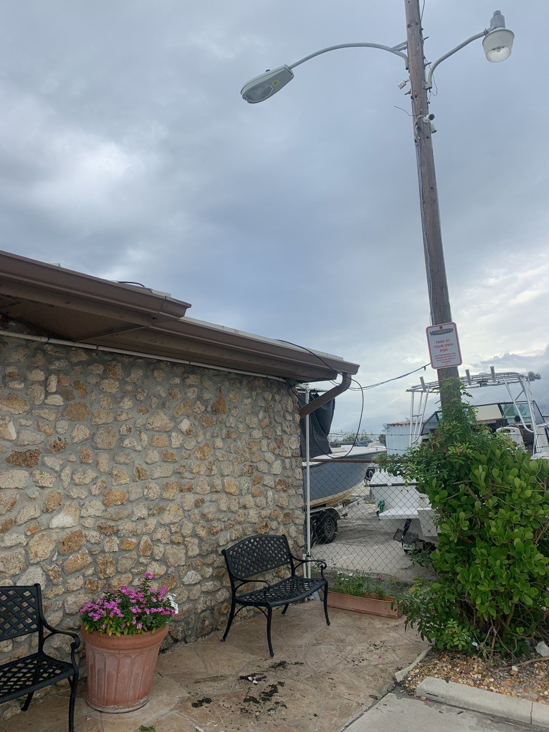 Brown 6-Inch Seamless Gutters Installed in Matlacha FL by Gutter Professors