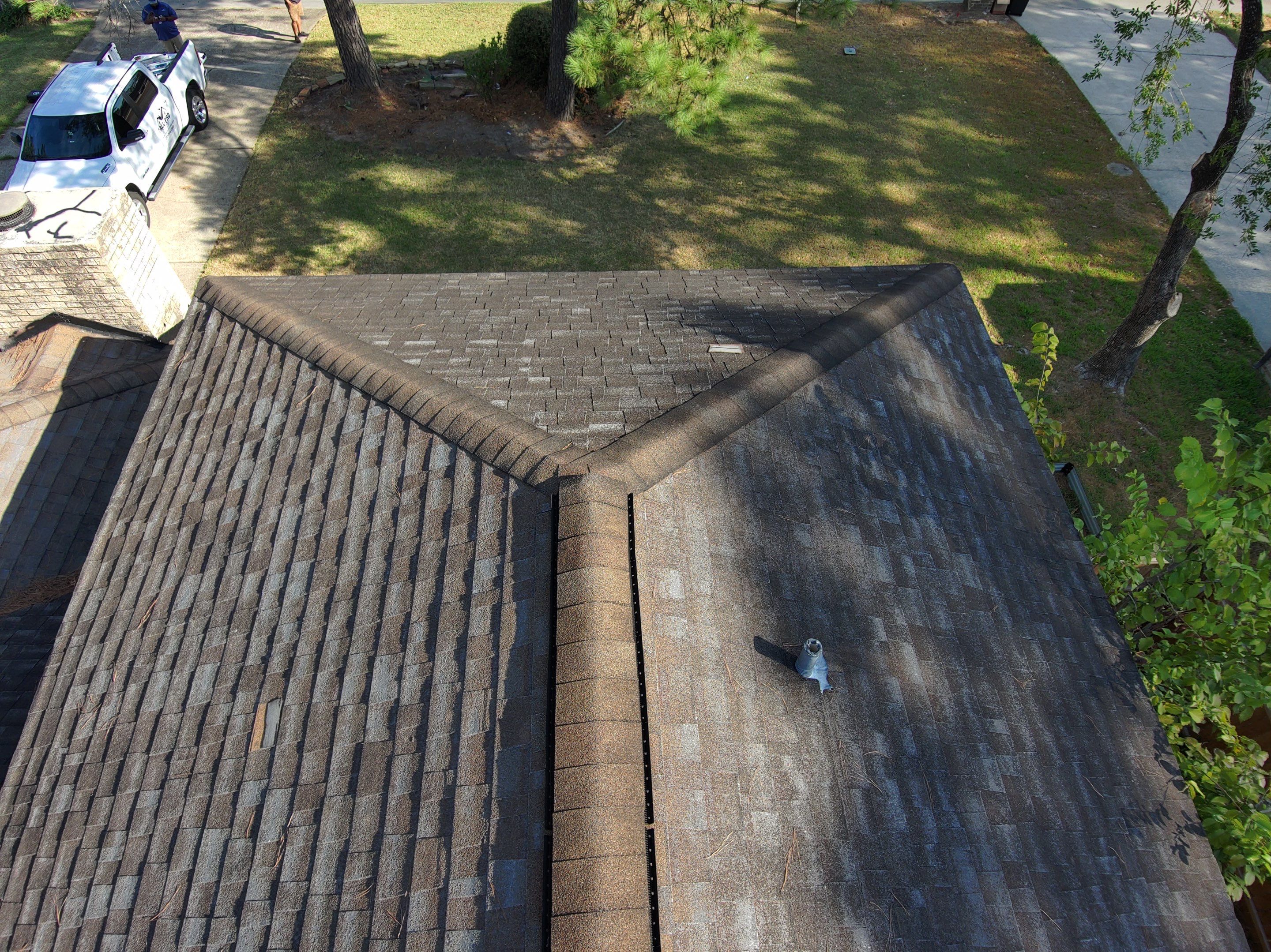 Residential Roofing Installation using Owen's Corning Duration (Lifetime) Shingles by Roof Repair Company