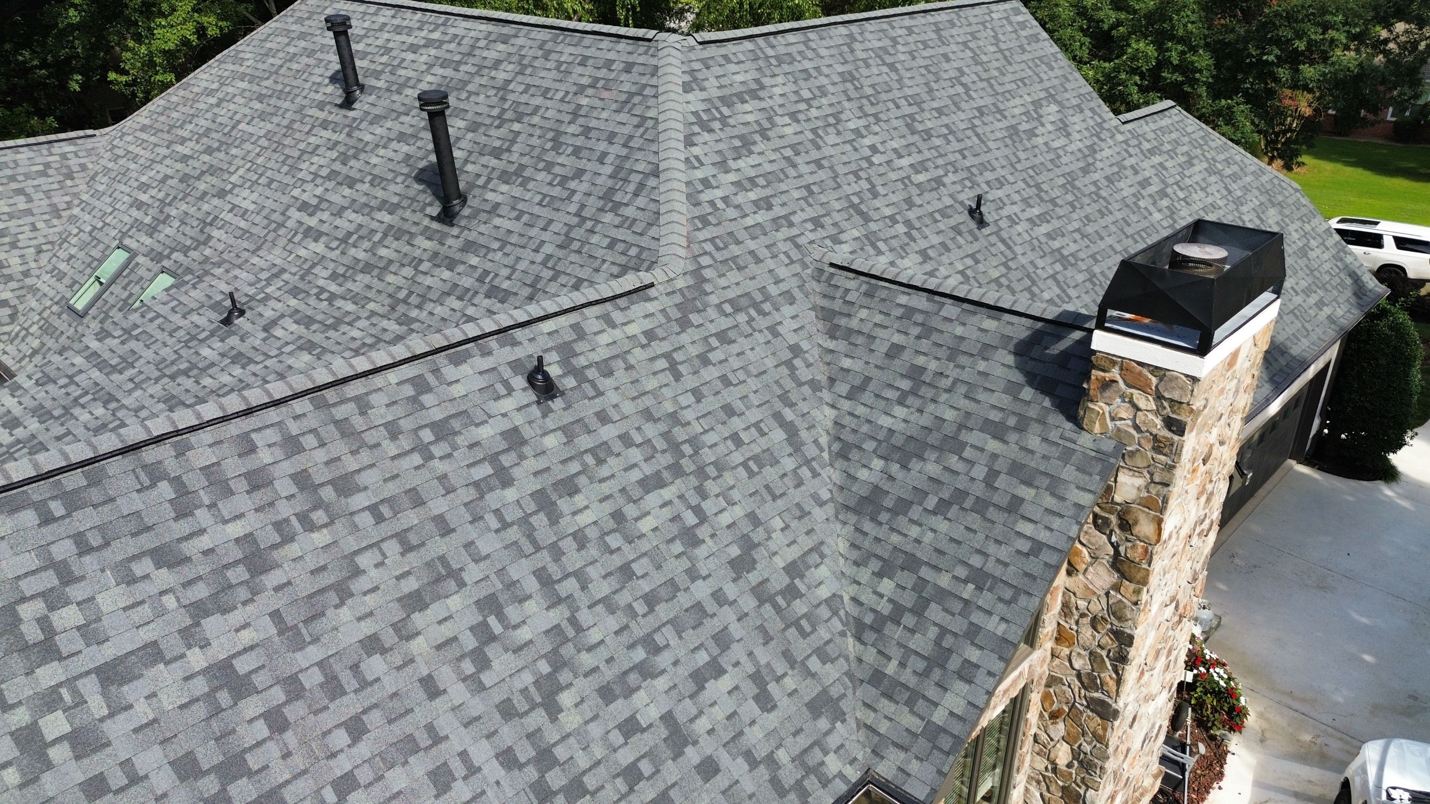 Roswell, GA Roof Replacement Owens Corning Estate Gray by Reset Roofing