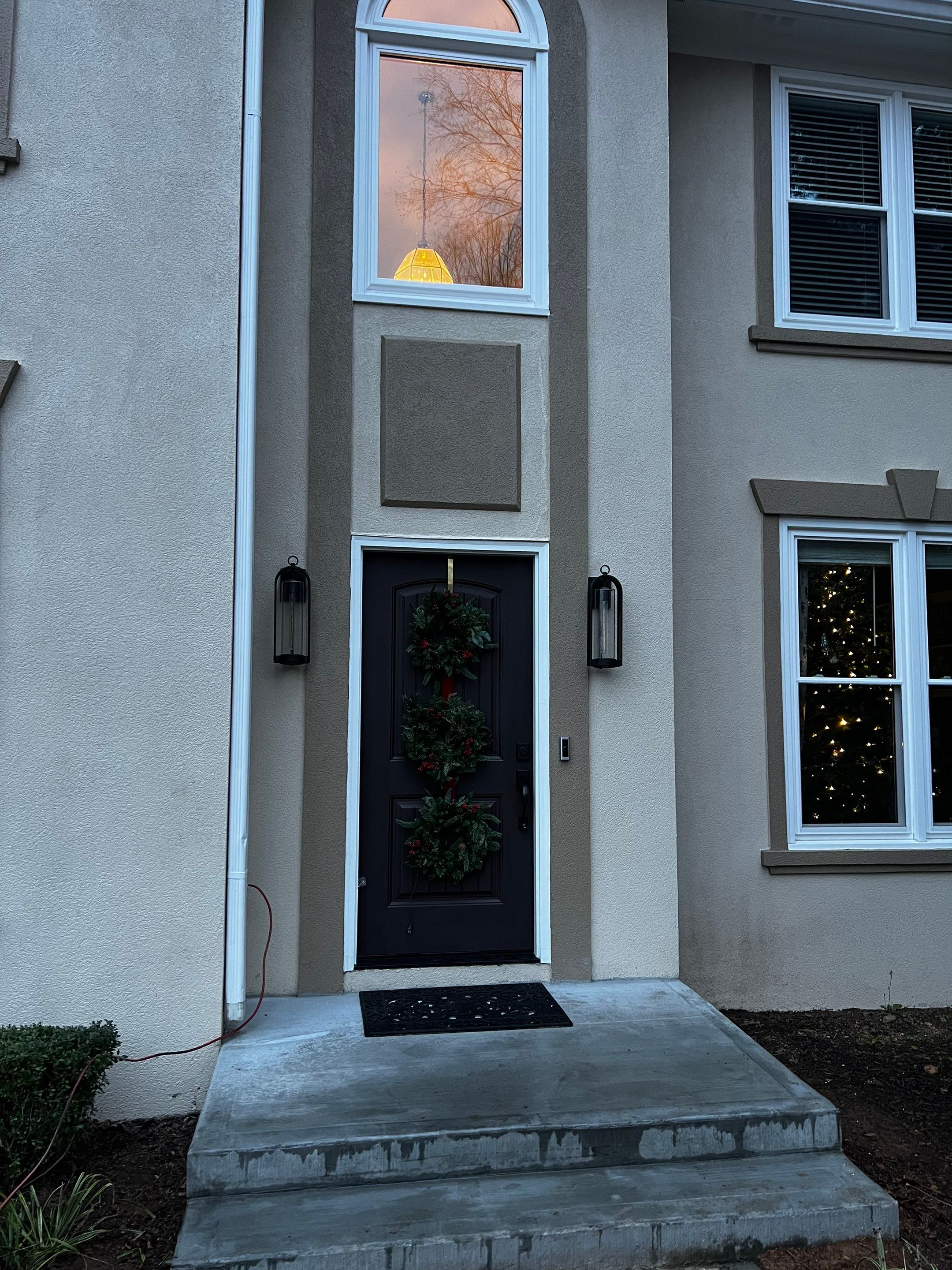 Custom Portico and Covered Porch Addition in Woodstock by Swift Home Renovations