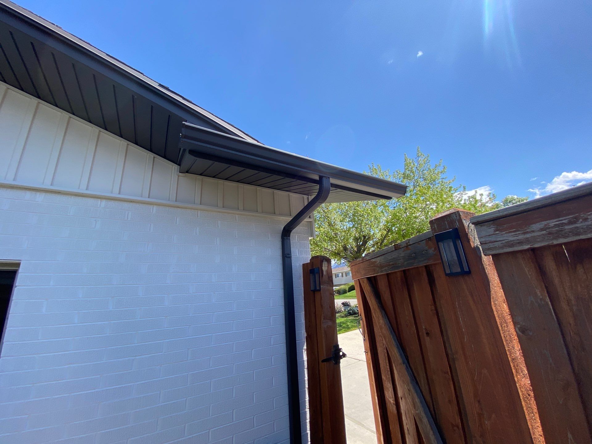 Project in Cotton Wood Heights by Emerald Gotcha Gutters 