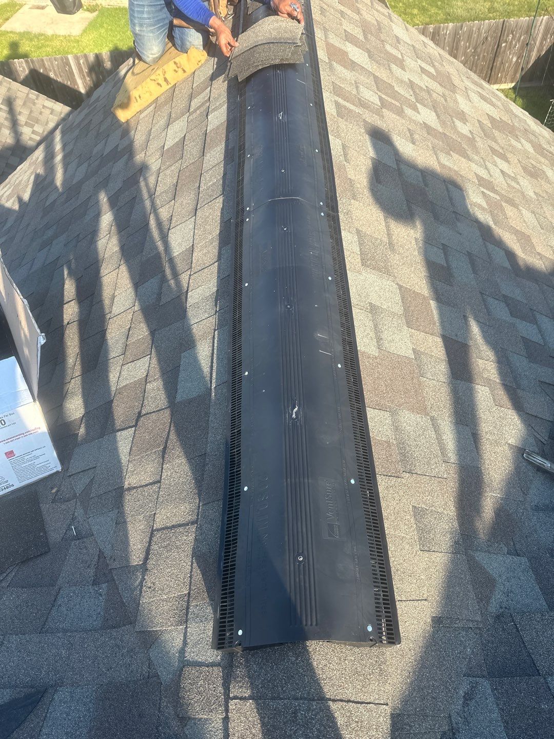 Residential Roofing Installation using Owen's Corning Duration (Lifetime) Shingles by Roof Repair Company
