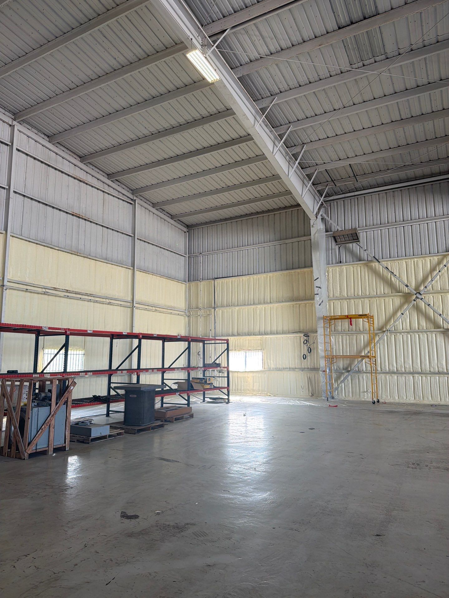 20,000 SF Airplane Hangar  by Apex Insulation Solutions