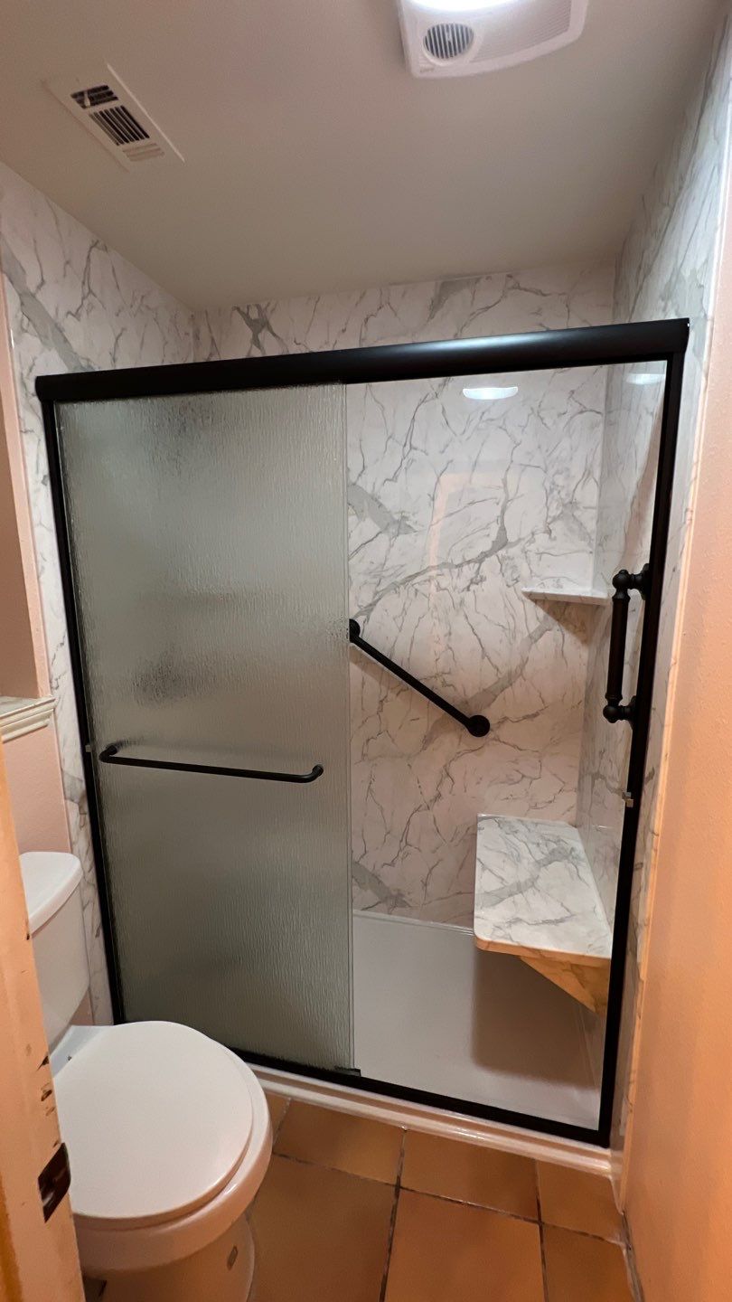 Leon Valley Tub to Shower Conversion by Legacy Bath and Kitchen