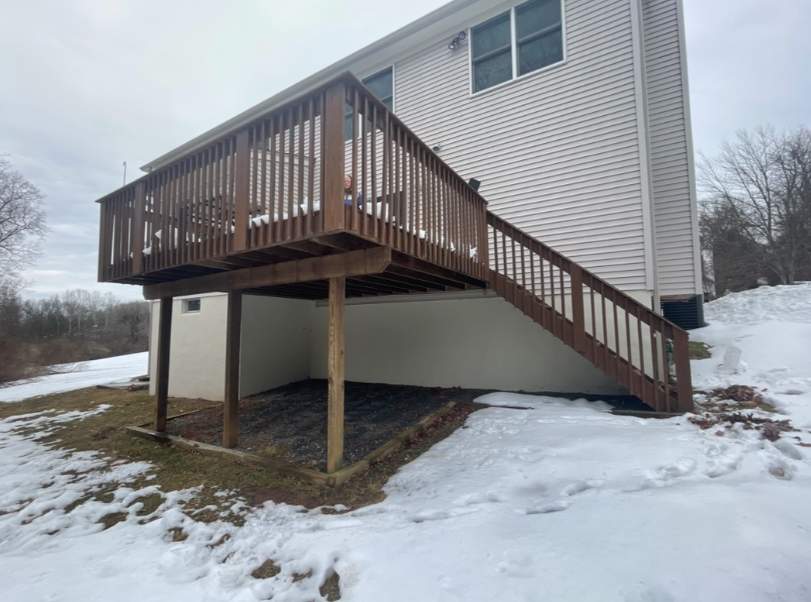 Deck Resurface in Clinton NJ by deck guardian