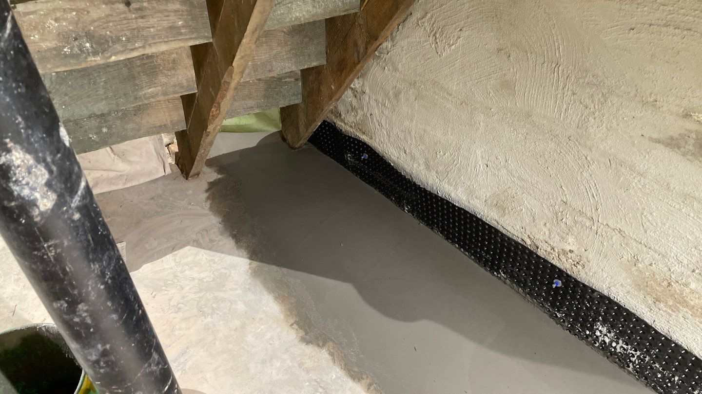 Interior Drain Tile & Foundation Crack Repair in Northeast Minneapolis by Waterproofing Northeast