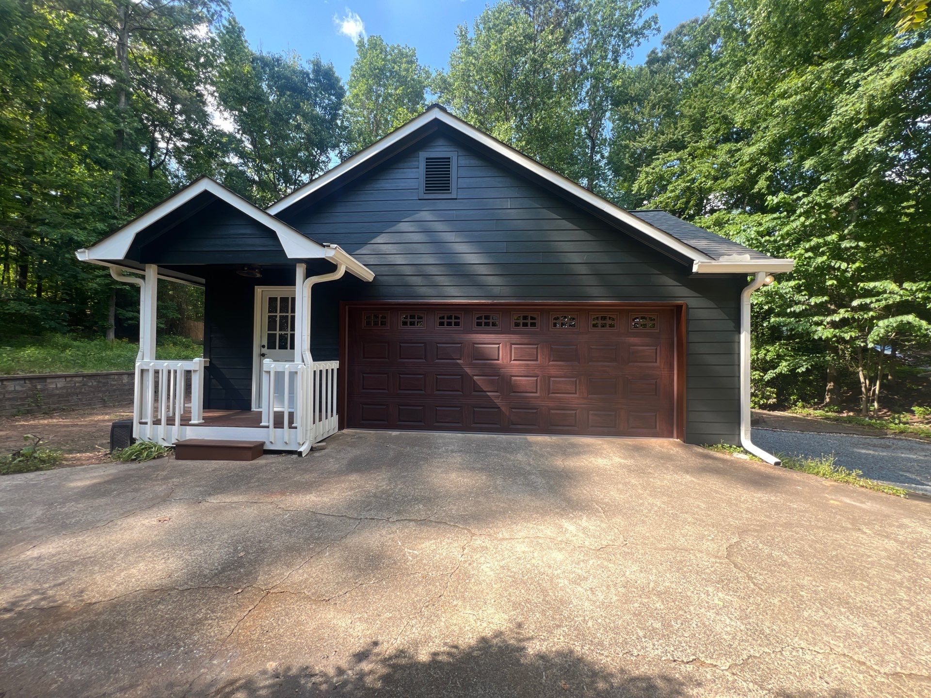 Custom Deck Construction and Exterior Painting Transformation in Kennesaw by Swift Home Renovations