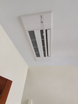 New Construction HVAC Installation using Mitsubishi