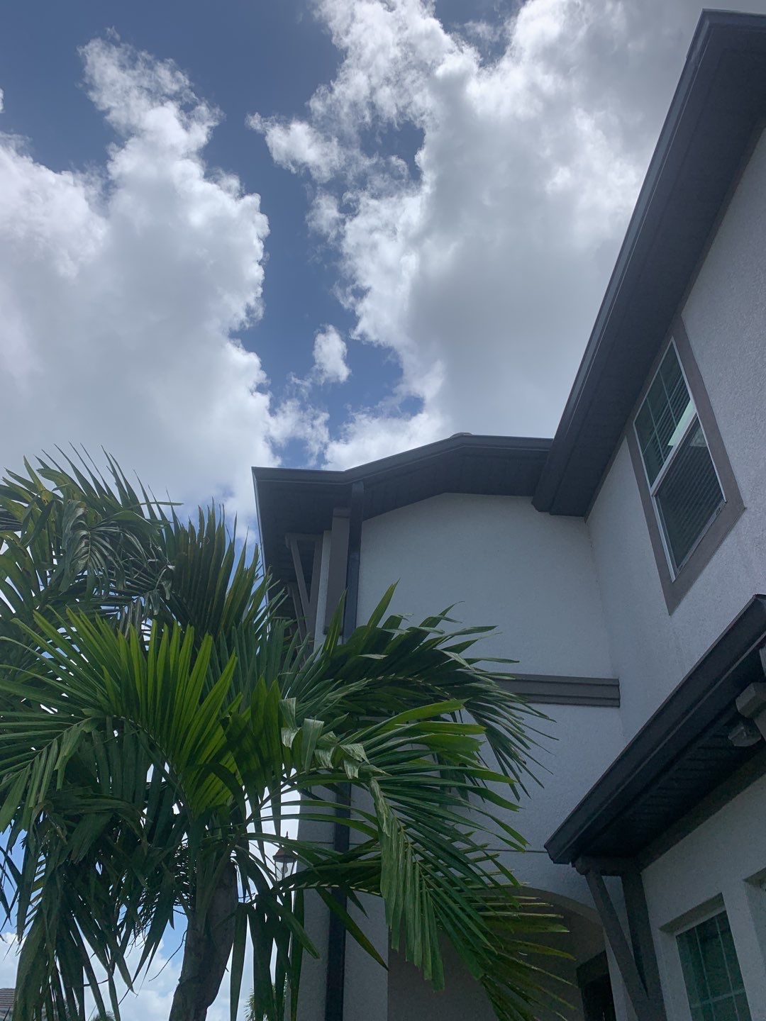 Black Seamless Gutters for Modern Homes in Naples FL  by Gutter Professors