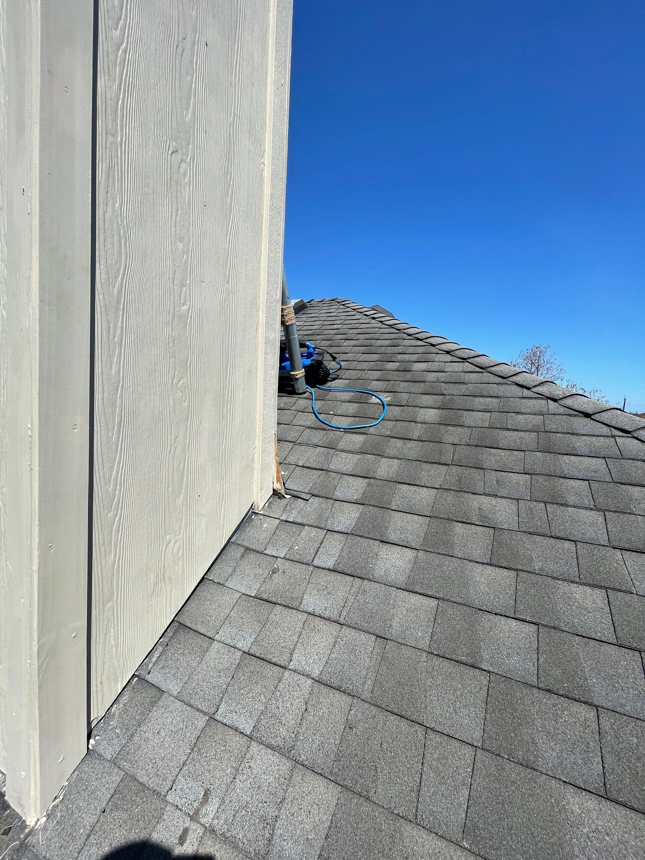 Residential Roofing Repair Replacing Chimney Cap by Lighthouse Roofing