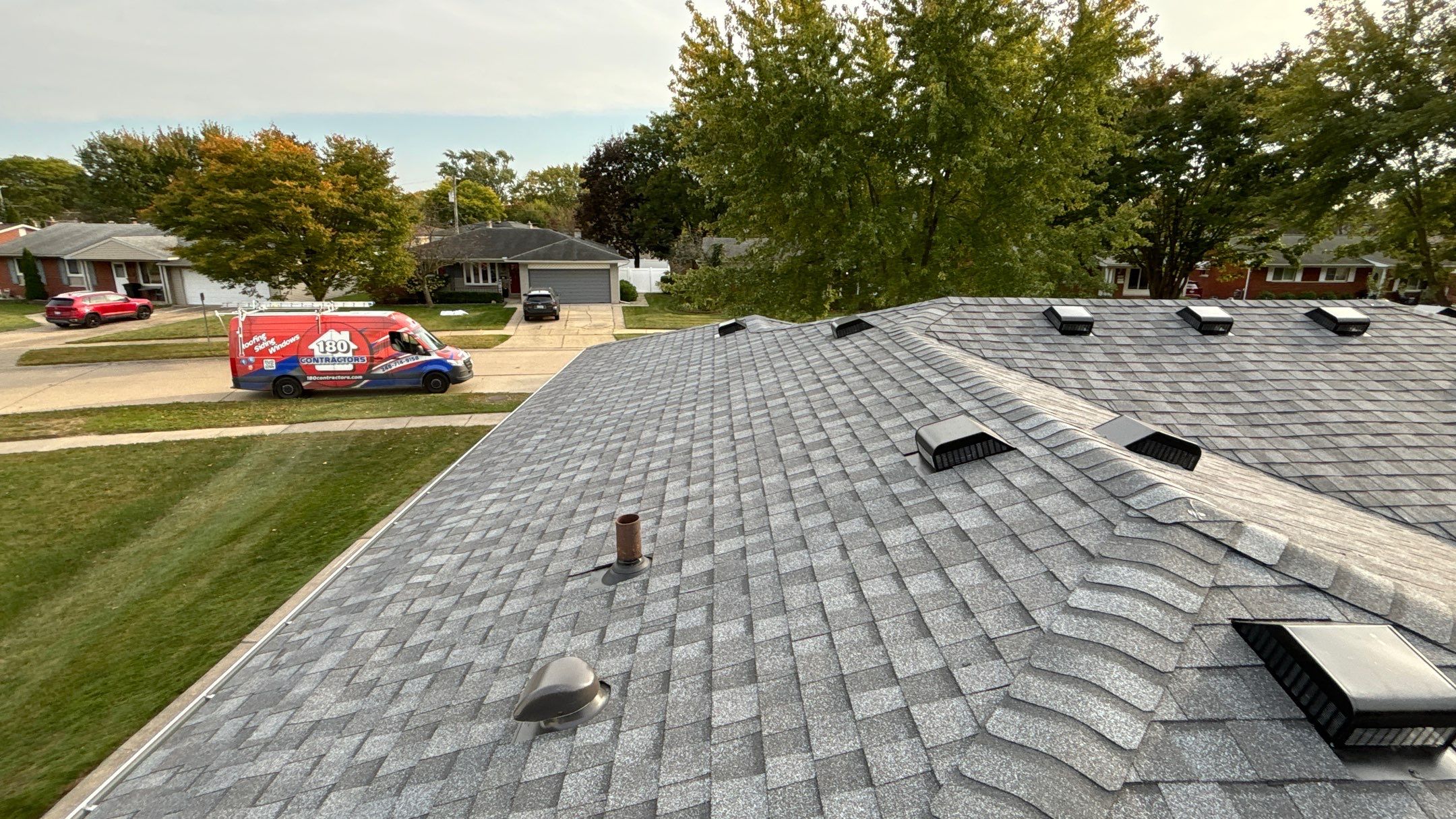Roof Replacement using CertainTeed Landmark by 180 Contractors