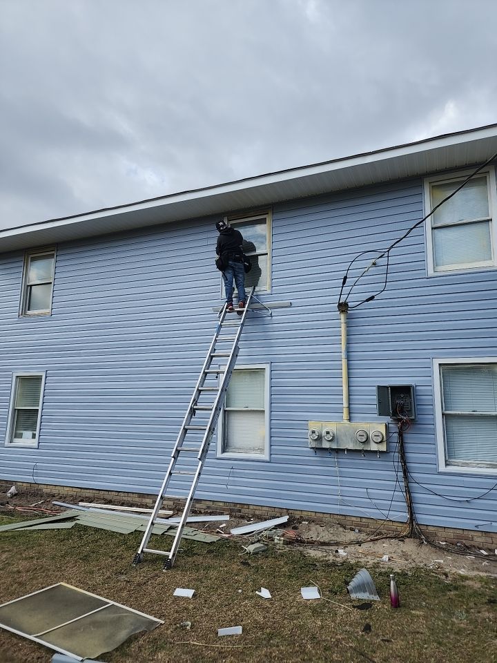 Interior and exterior renovation using Royal Building Products by Indigo State Roofing