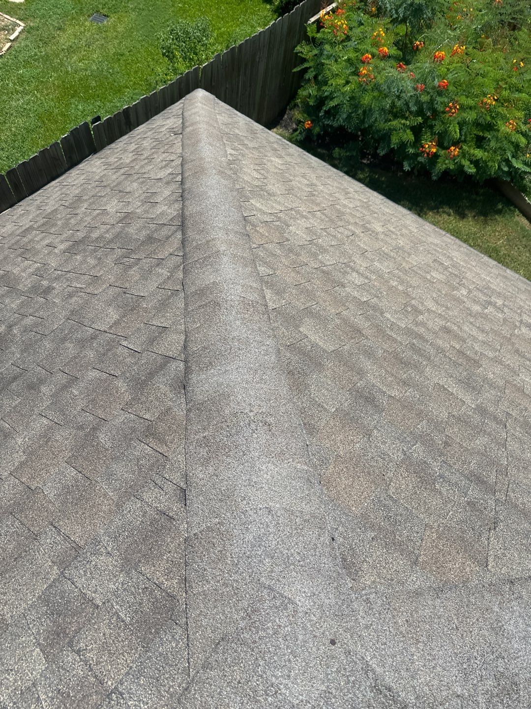 Hail Damage using Owen's Corning Duration (Lifetime) Shingles by Roof Repair Company