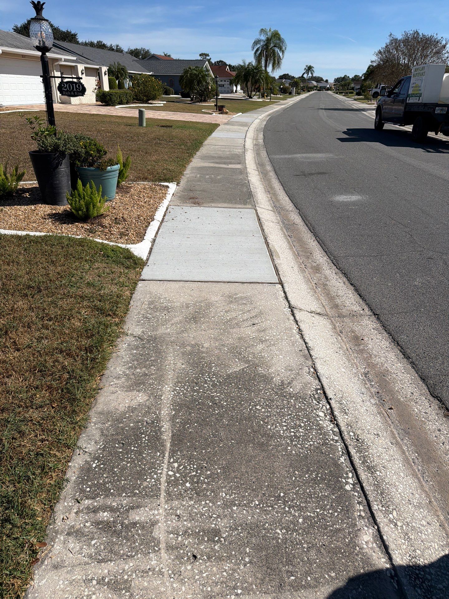 Restoring Herringbone Paver Driveway and Walkway in Sun City Center by Supreme Paver Experts