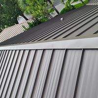 24ga 1.5" Mechanical Seam Medium Bronze by Total Roofing System The Metal Roof Experts