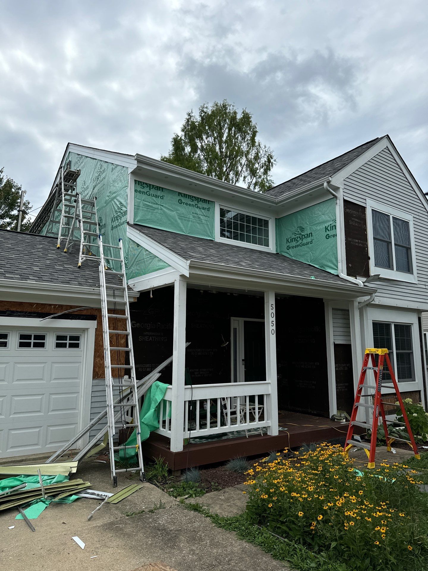 New Prodigy siding with One-piece insulated siding system & Exterior painting   by Alpha Design Services