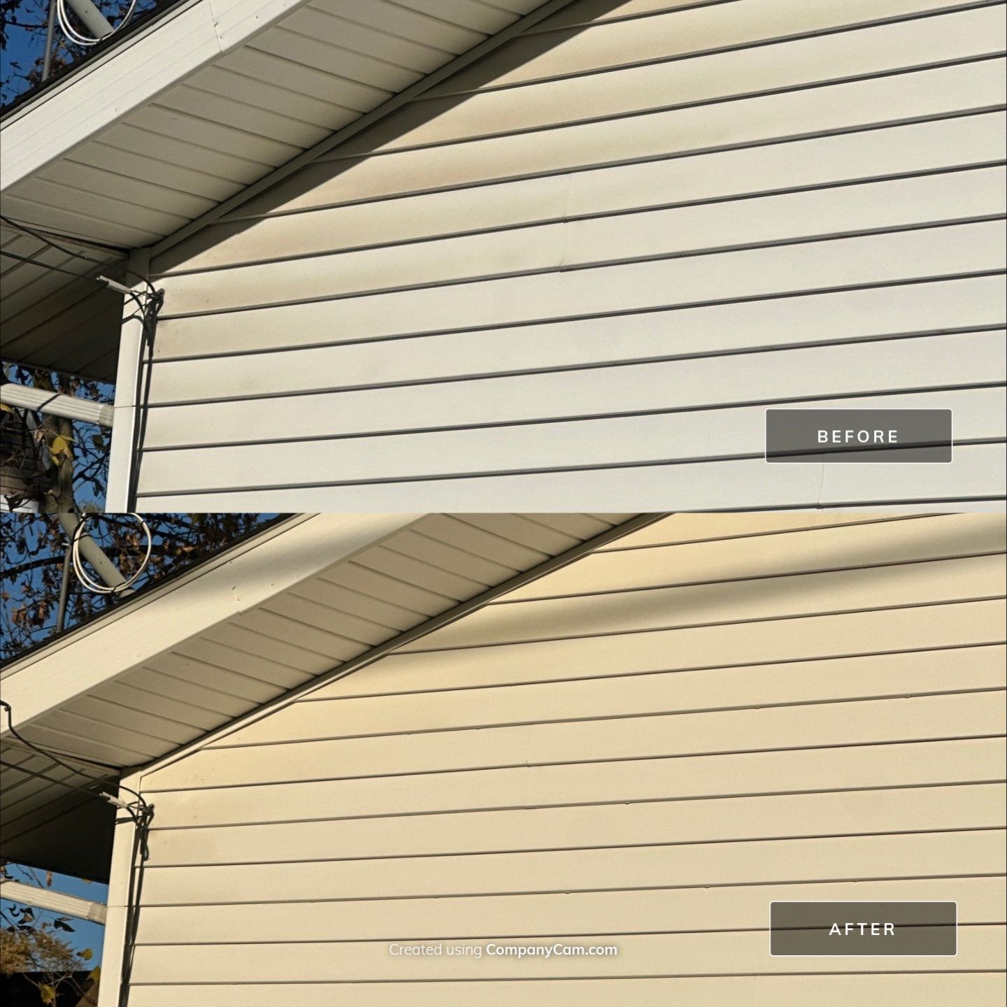 Project in Round Lake Beach by Simmons Power & Soft Washing