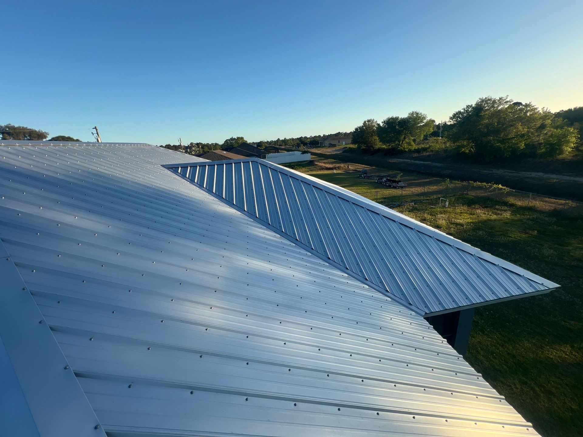 Residential Roofing Installation using Durabull Classic Rib Panel by Durabilis Roofing INC
