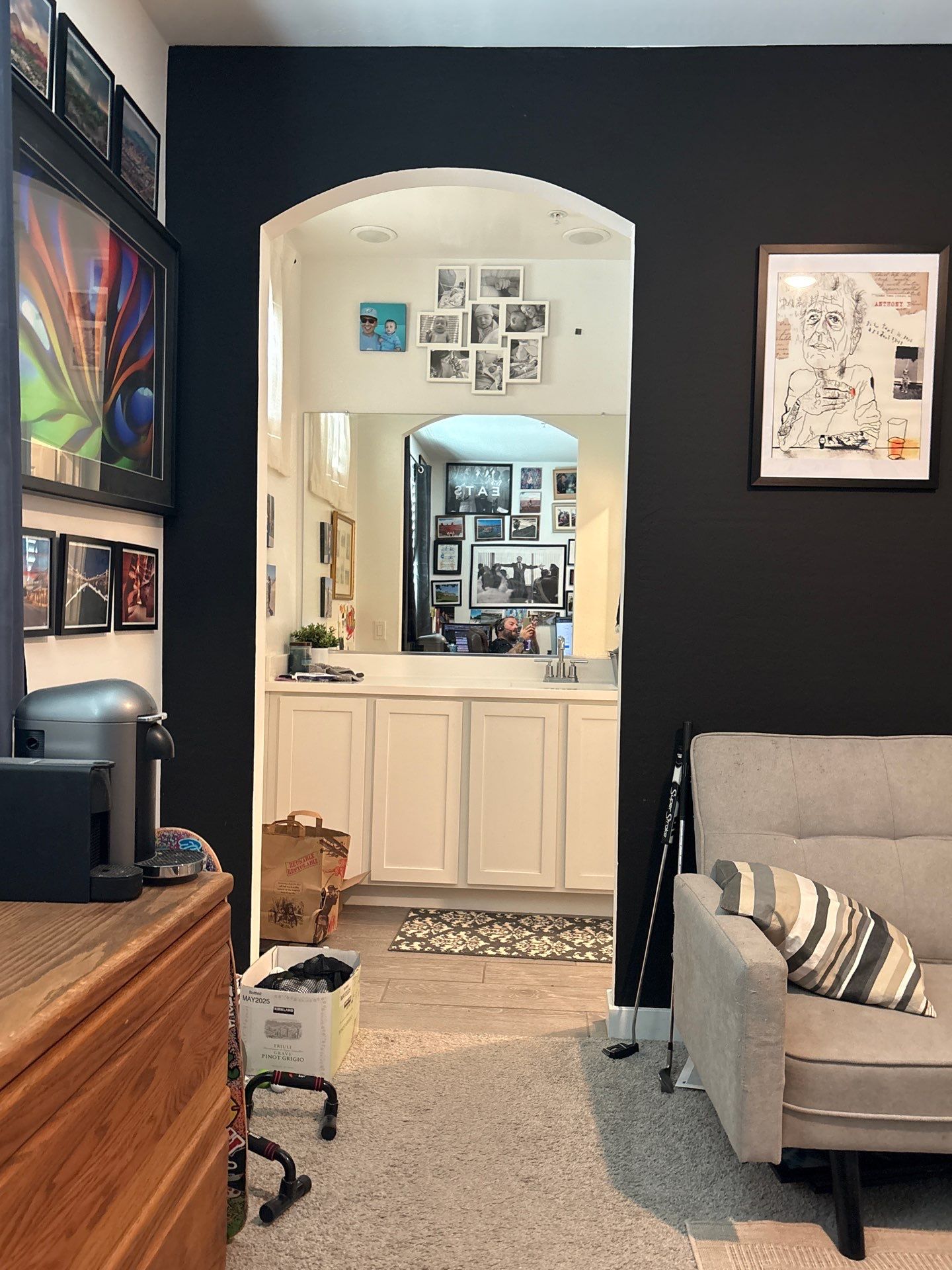 Home Office Setup and Gallery Wall Installation in Buckeye by CompanyCam Sales Demo