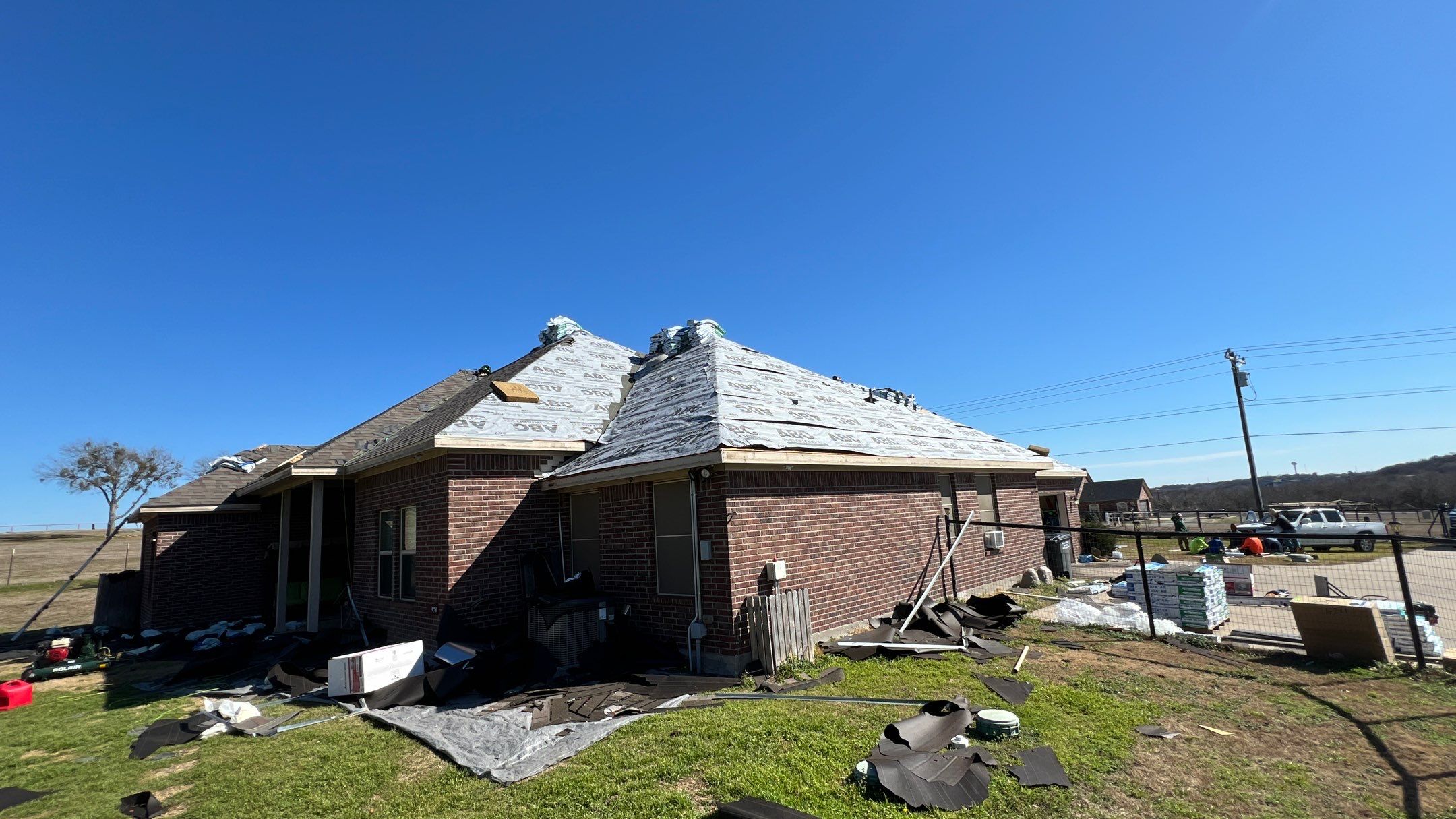 Residential Roofing Installation using Malarkey Vista AR by Harvey Roofing & Construction