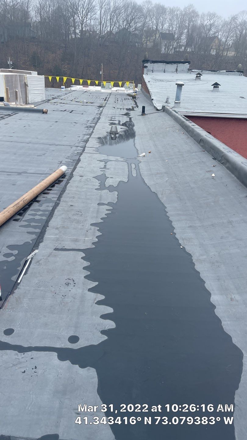 Commercial Roofing Installation using EPDM  by A Plus Exterior