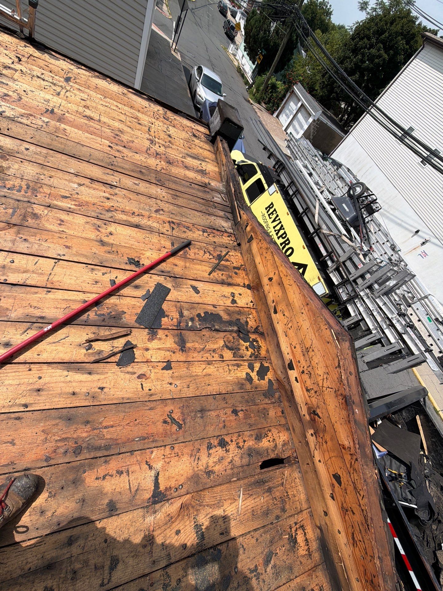 Flat Roof Membrane Installation and Decking Repair in North Bergen by REVIXPRO
