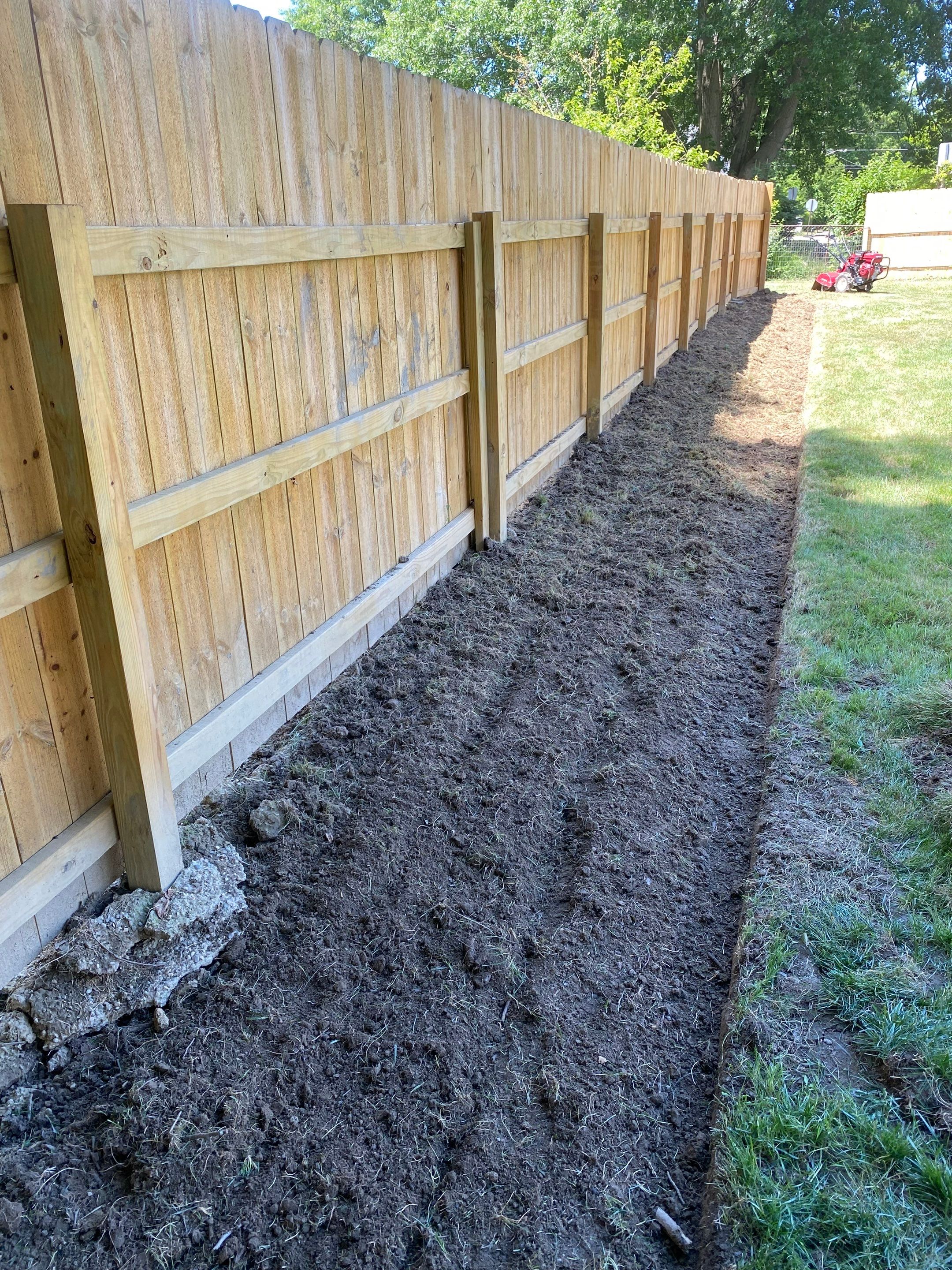 Redbud Fence Project  by Elm Rose Gardens