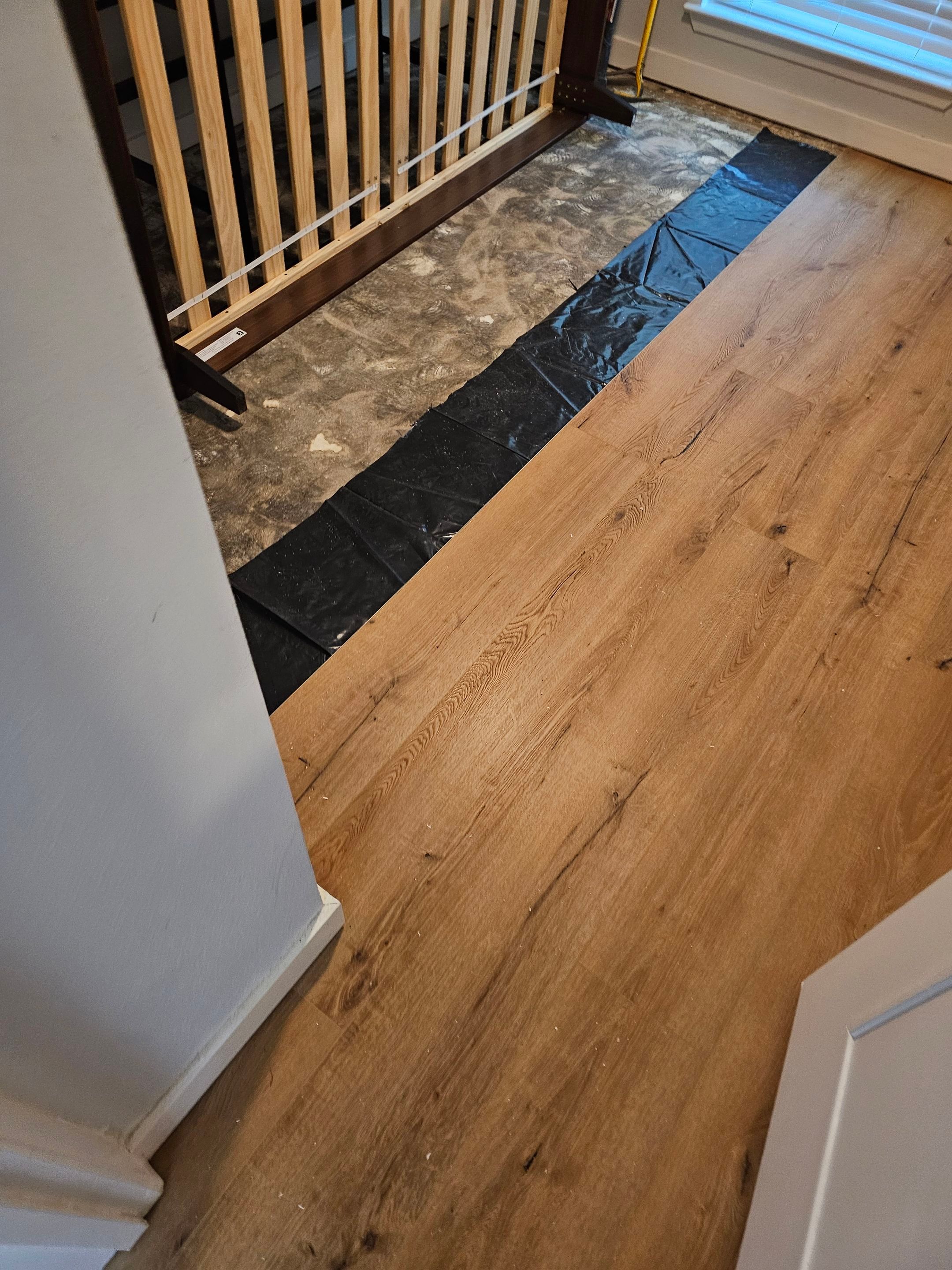 Laminate floor & fence by EL-GC LLC 