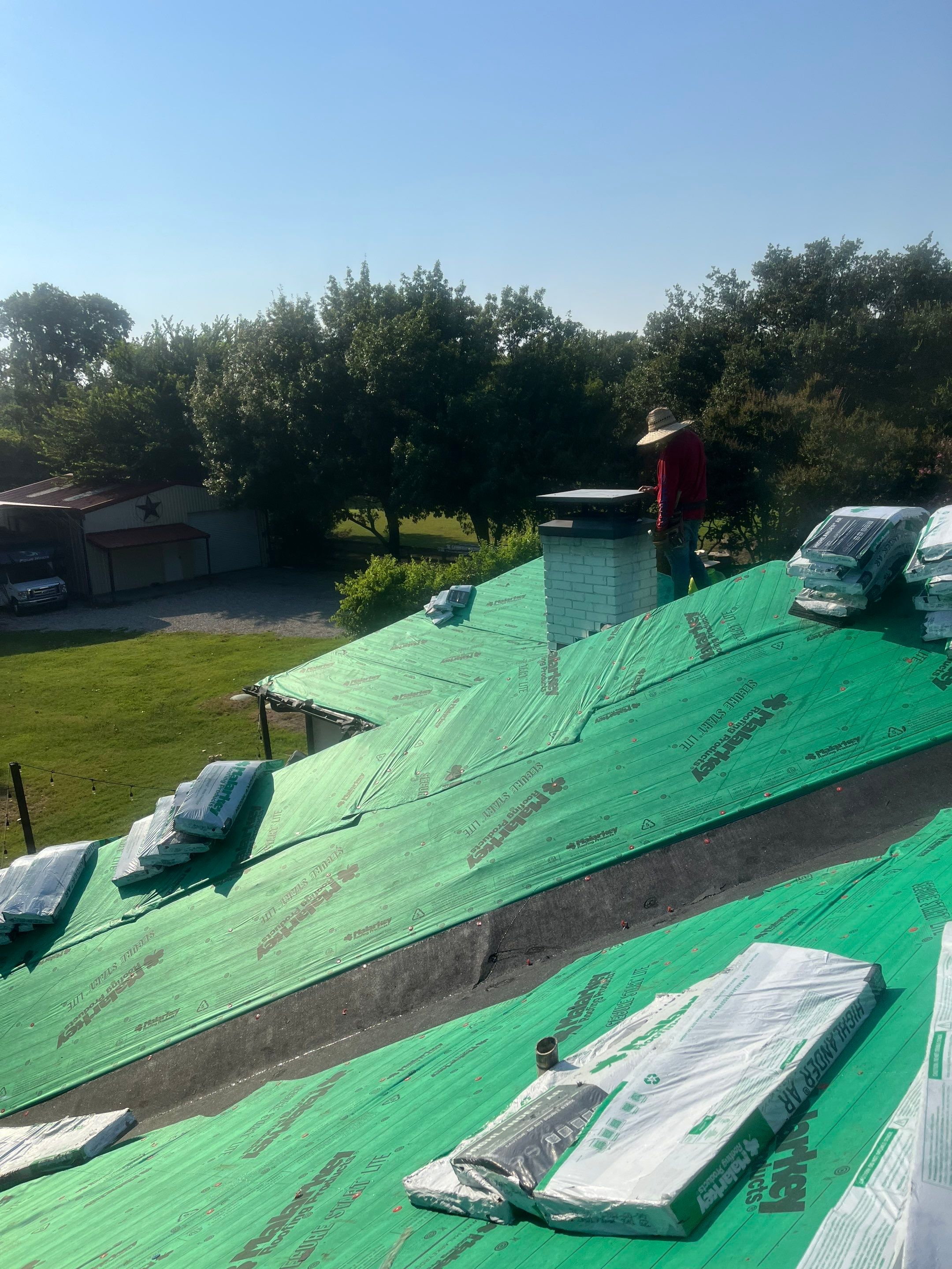 Reroof + Gutters by Berry Good Roofing