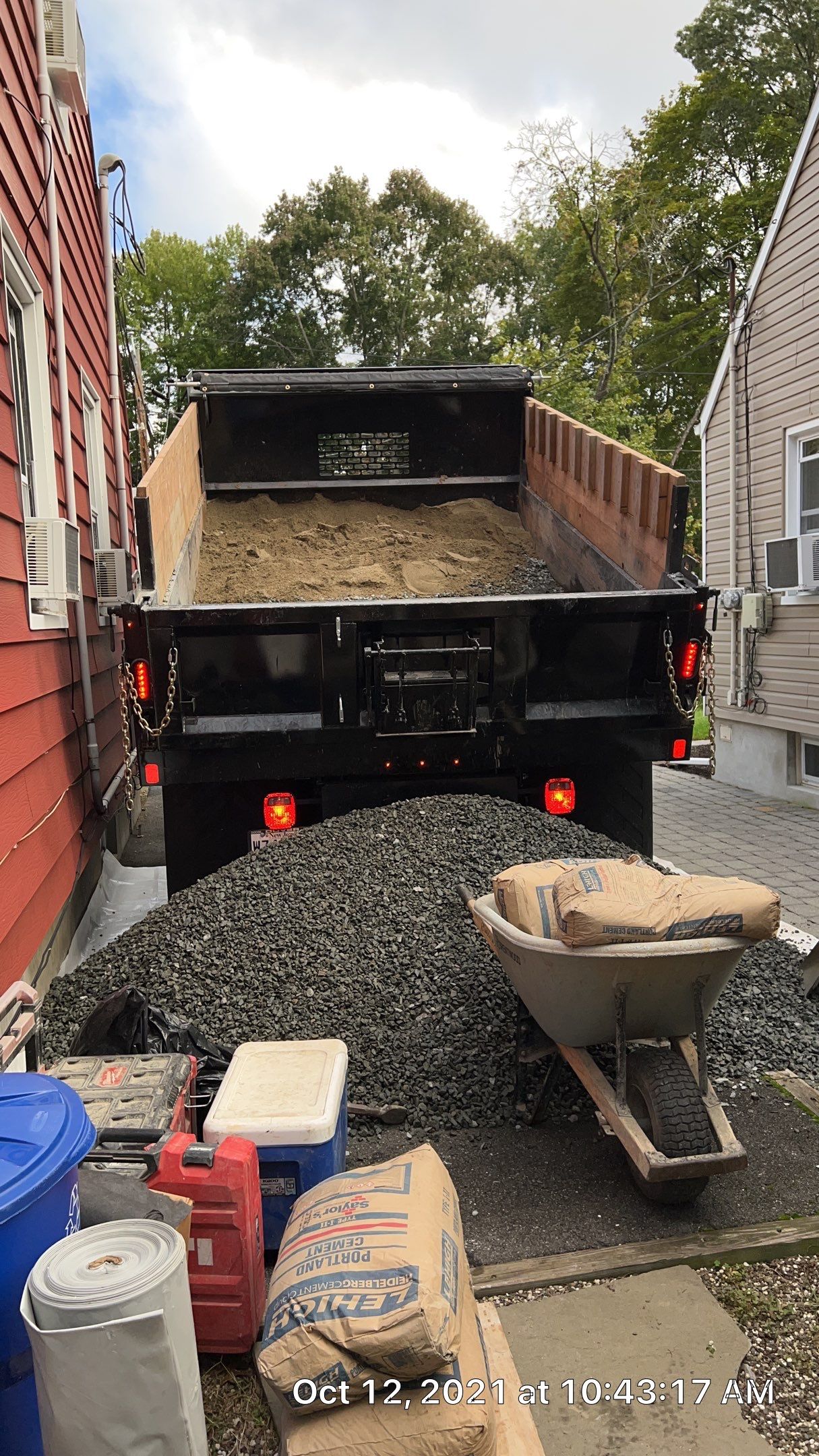 Interior French Drain Job in Westwood, NJ by Pure Service Pro, LLC 
