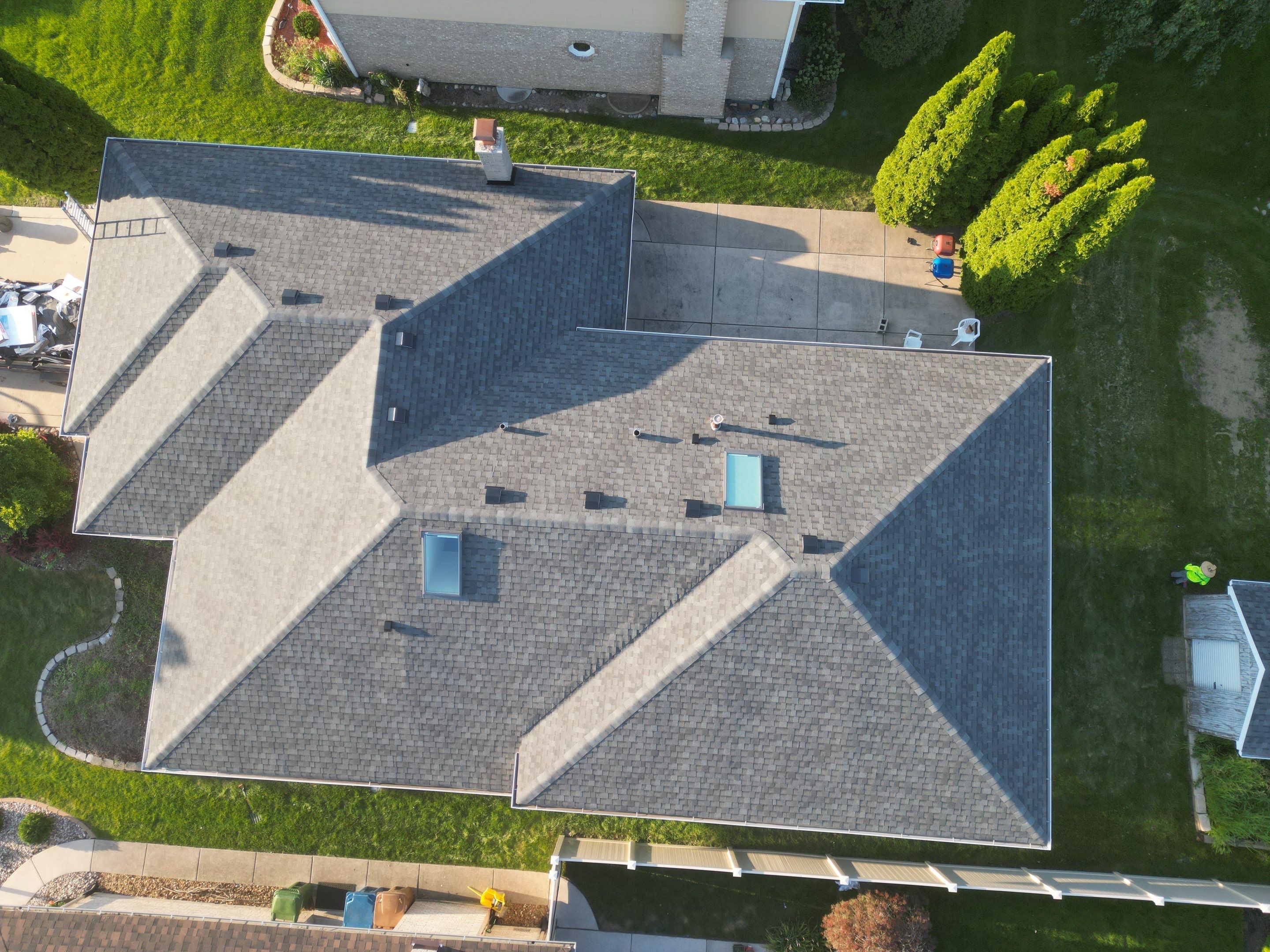 Gaf roofing replacement skylights Oak lawn Il — photo 5