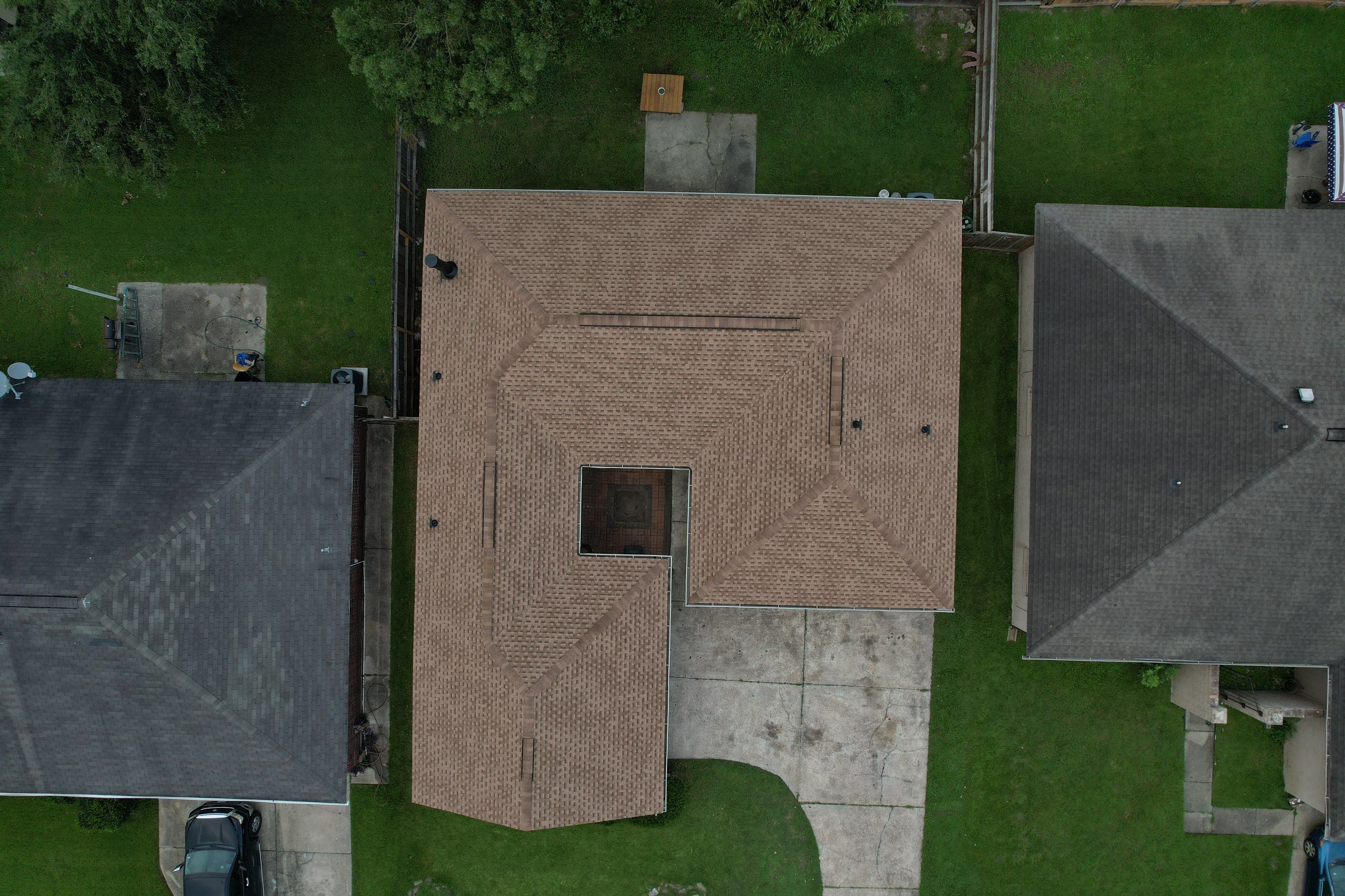 Residential Roofing Installation using GAF Timberline HDZ by Vlex Roofing