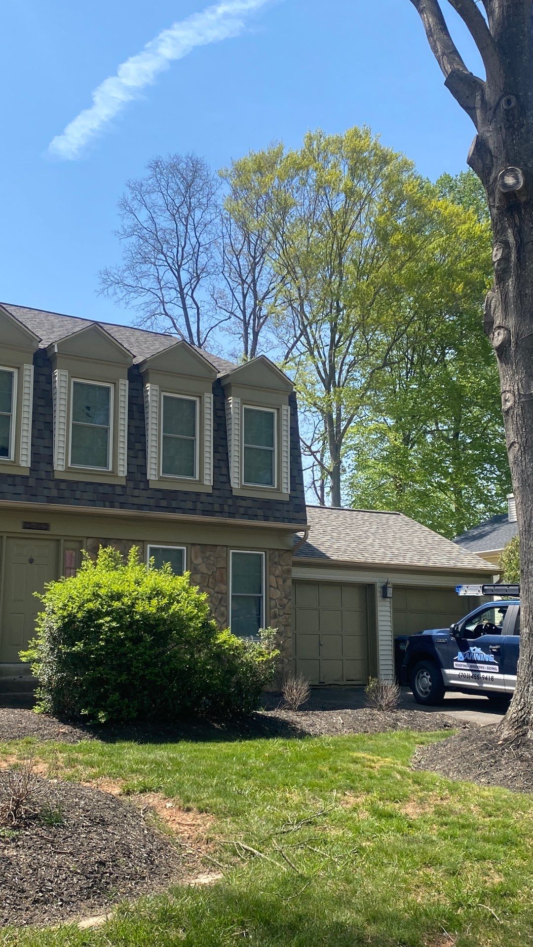 Burke: Residential Roof Replacement with CertainTeed Landmark Pro in Max Def Weathered Wood by RM Banning, Inc.