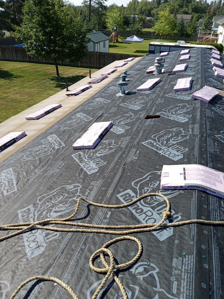 New Roof Installation in Kalispell, MT by swagg construction