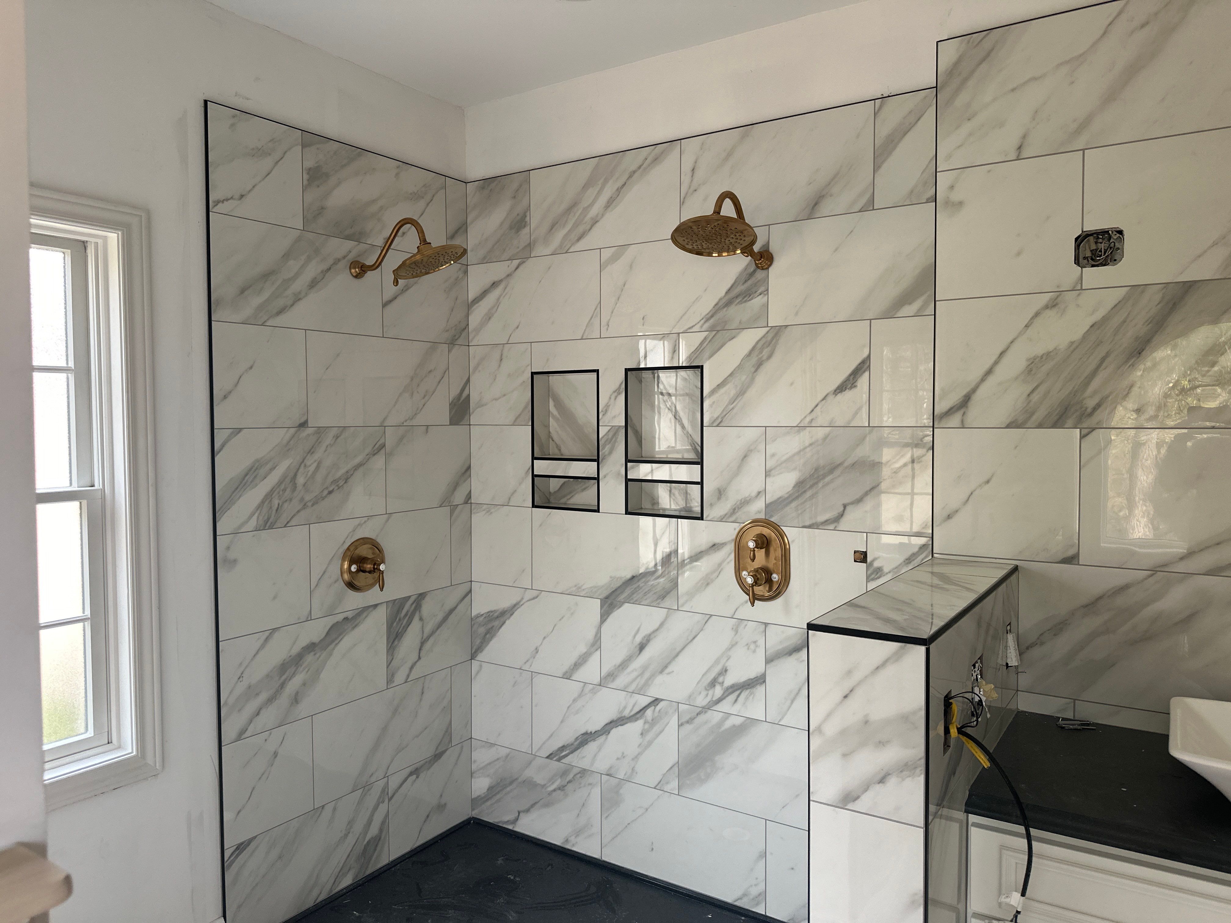 Shumaker Bathroom Remodel by Kitchen Works LLC