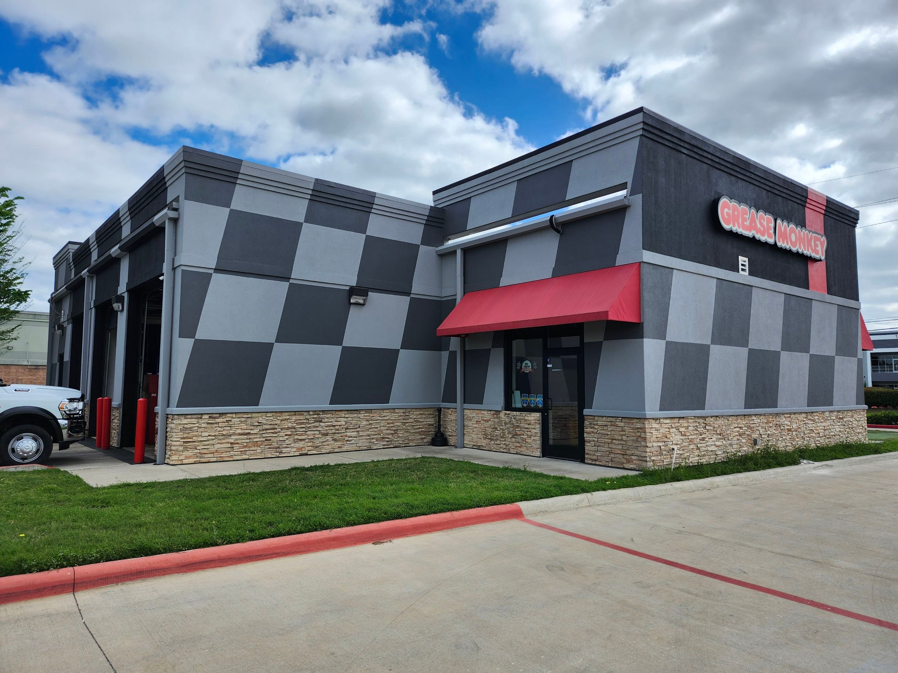 Grease Monkey Oil Change - Exterior Transformation by Fresh Coat Painters of Cypress