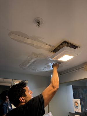 Richmond Ceiling Leak Repair & Seamless Drywall Finishing
