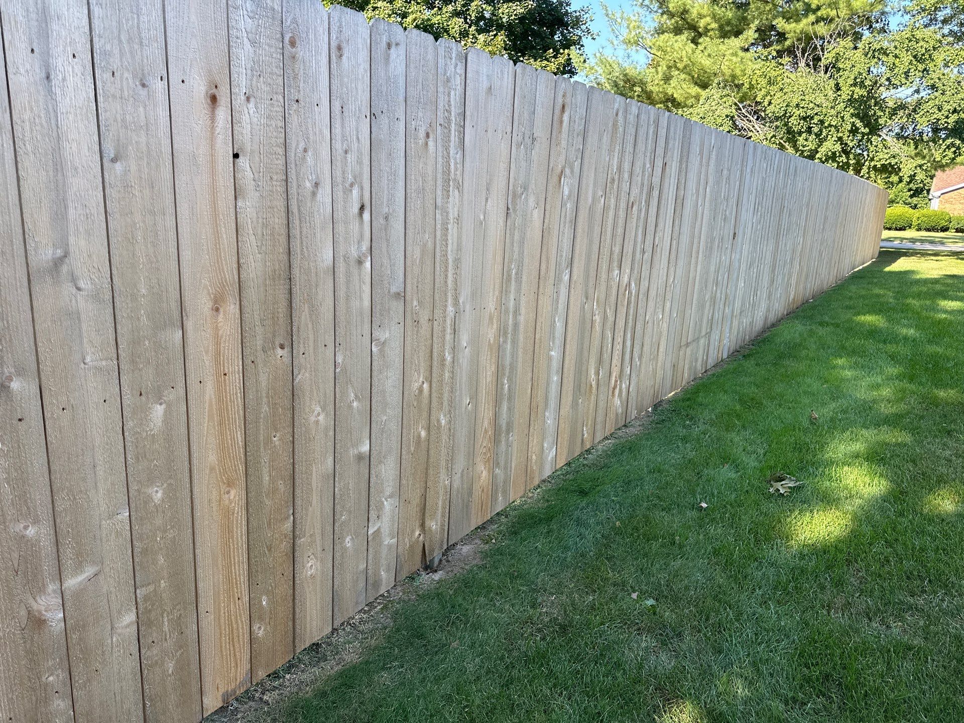 Fence Treatment by Two Brothers Residential Maintenance